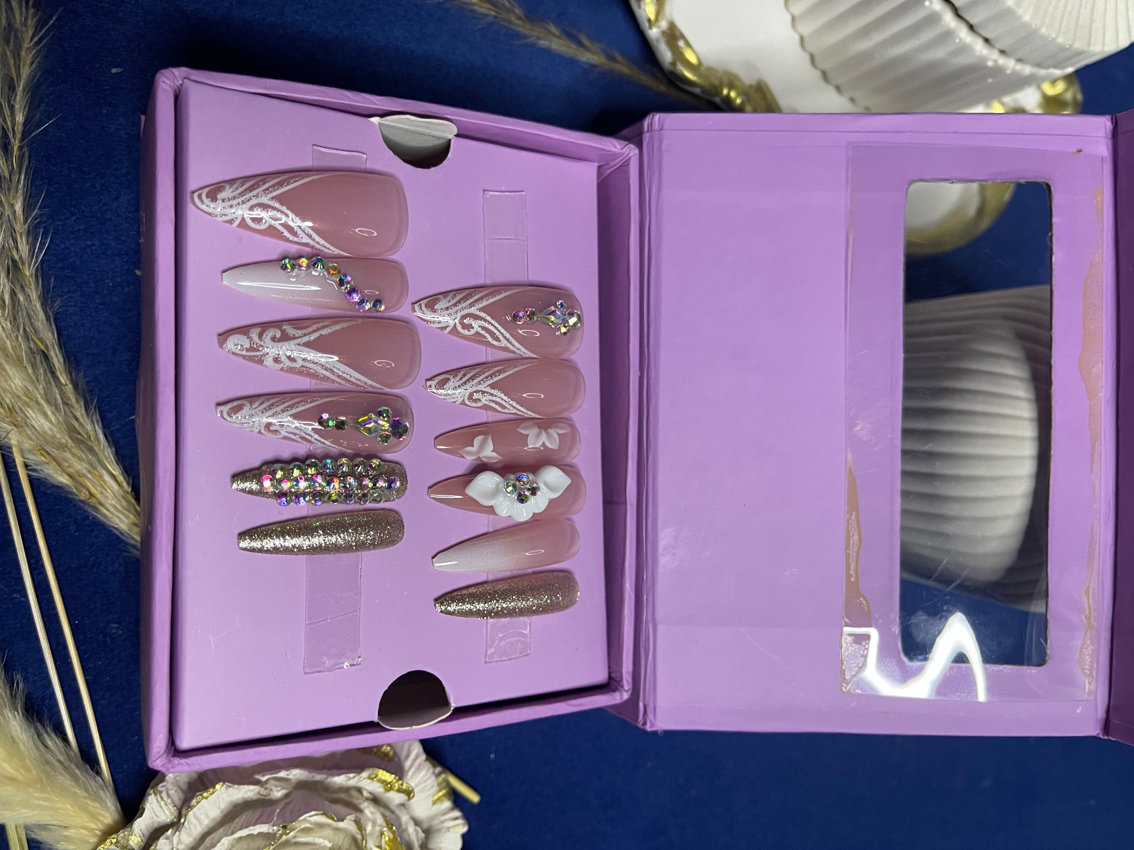 Stiletto Luxury- Long Stiletto Press Ons