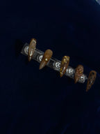 Aura of Leopard Brown- Stiletto Press On Nails