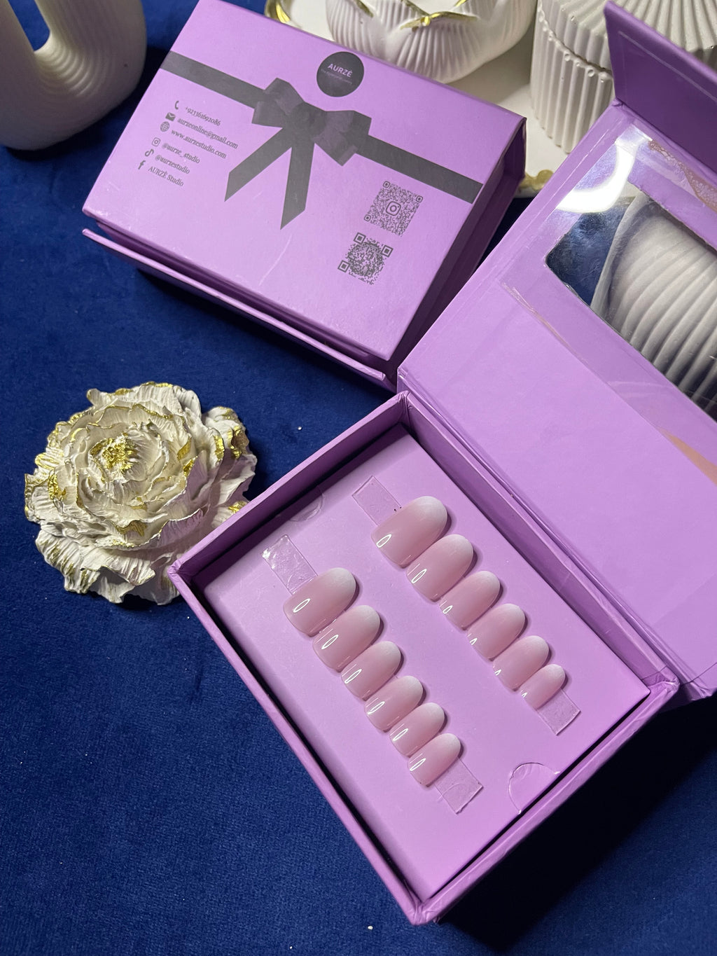 Ombre - Oval Press Ons