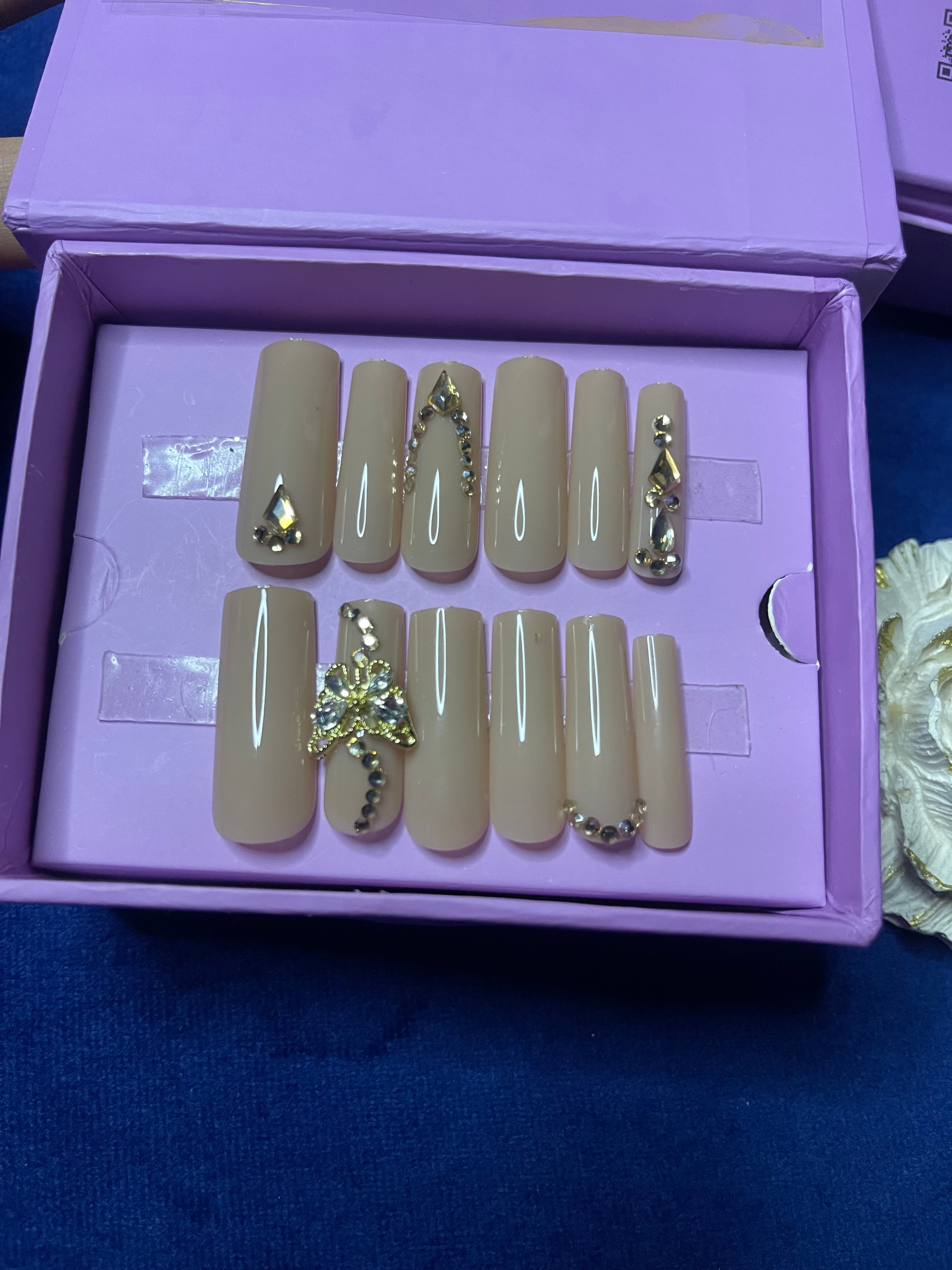 Luxury Speaks - Square Extra Long Press Ons