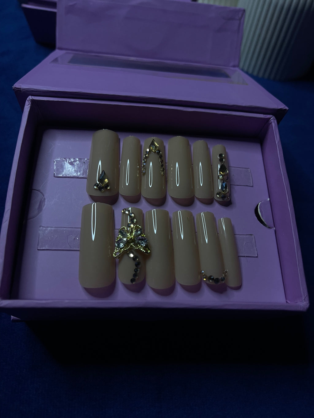 Luxury Speaks - Square Extra Long Press Ons