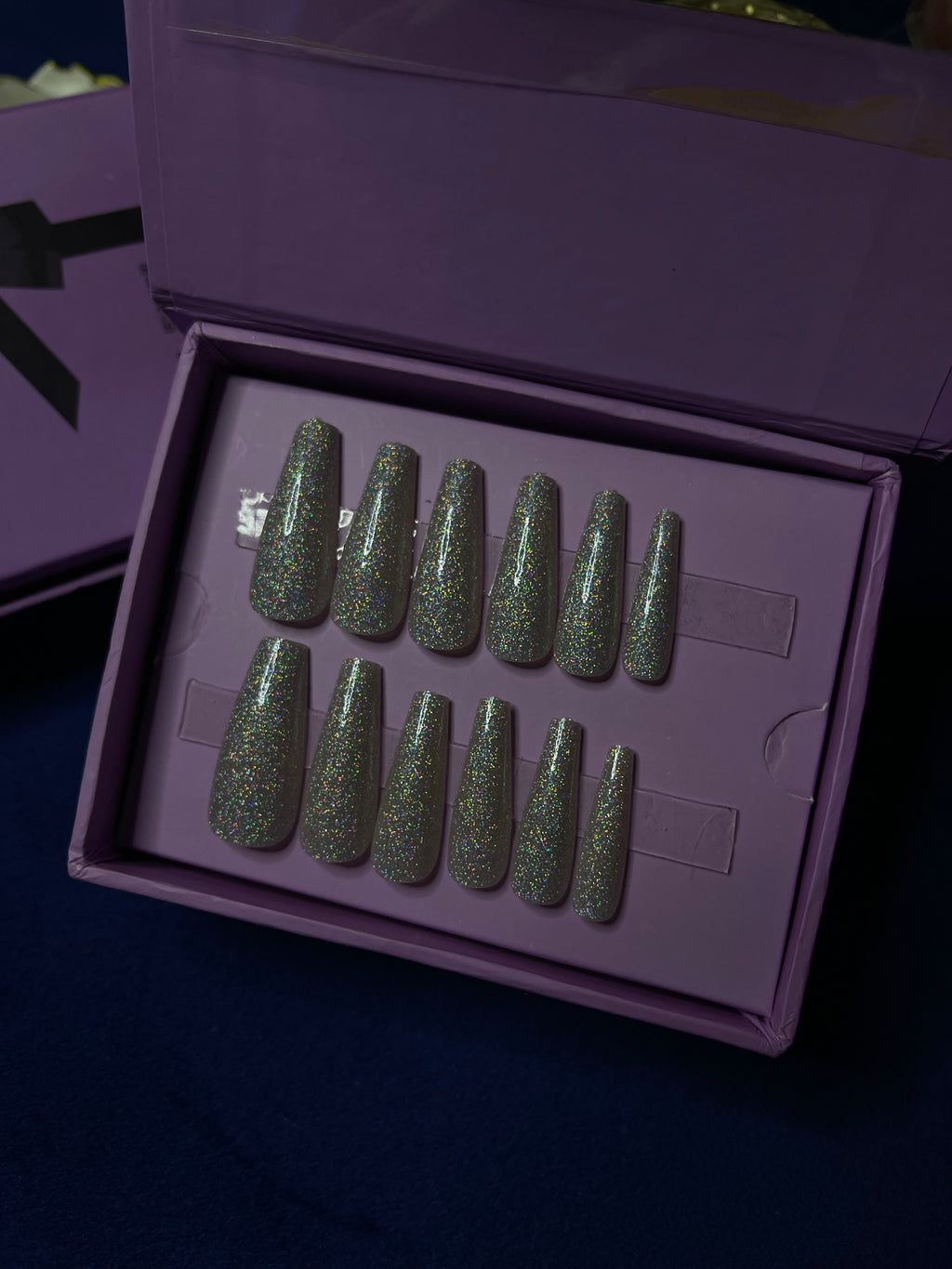 Champagne Wedding Inspo- Coffin extra long Press Ons