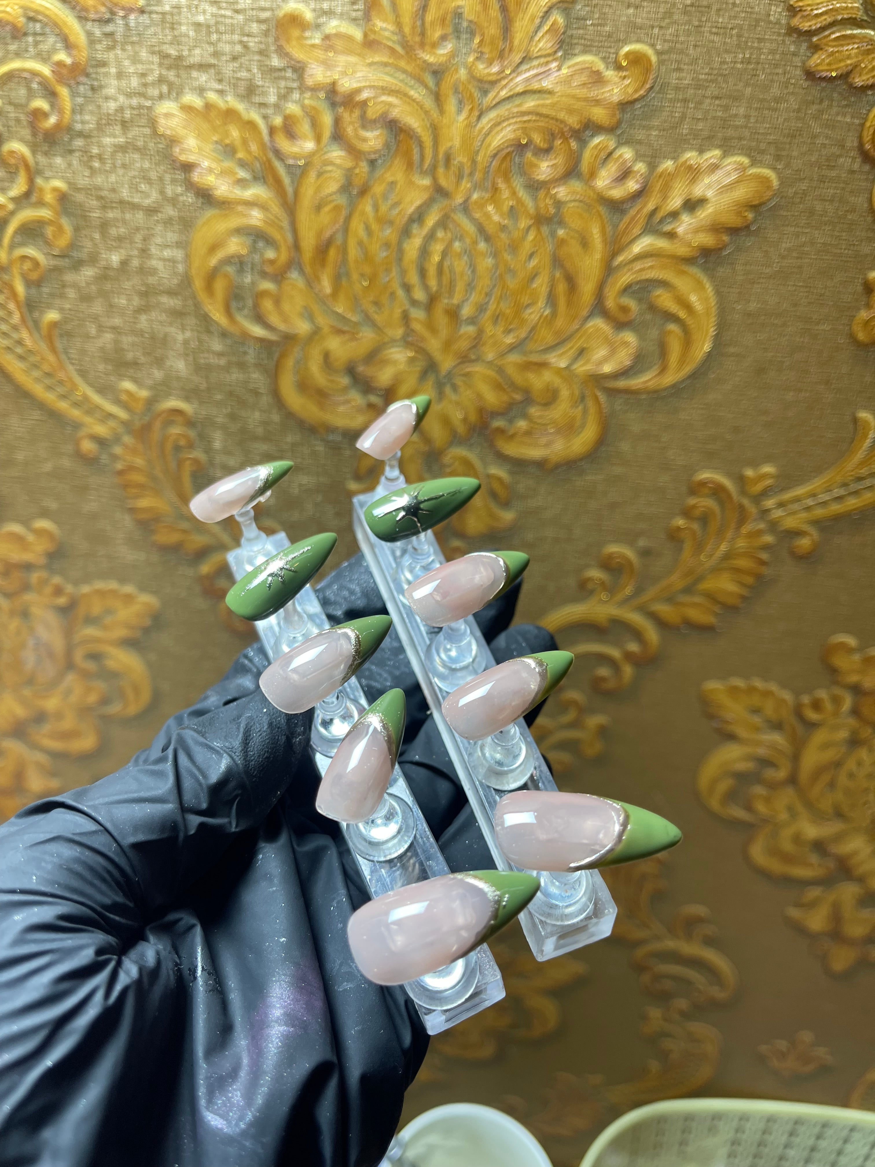 Mehndi Inspo Again - Stiletto Press On Nails