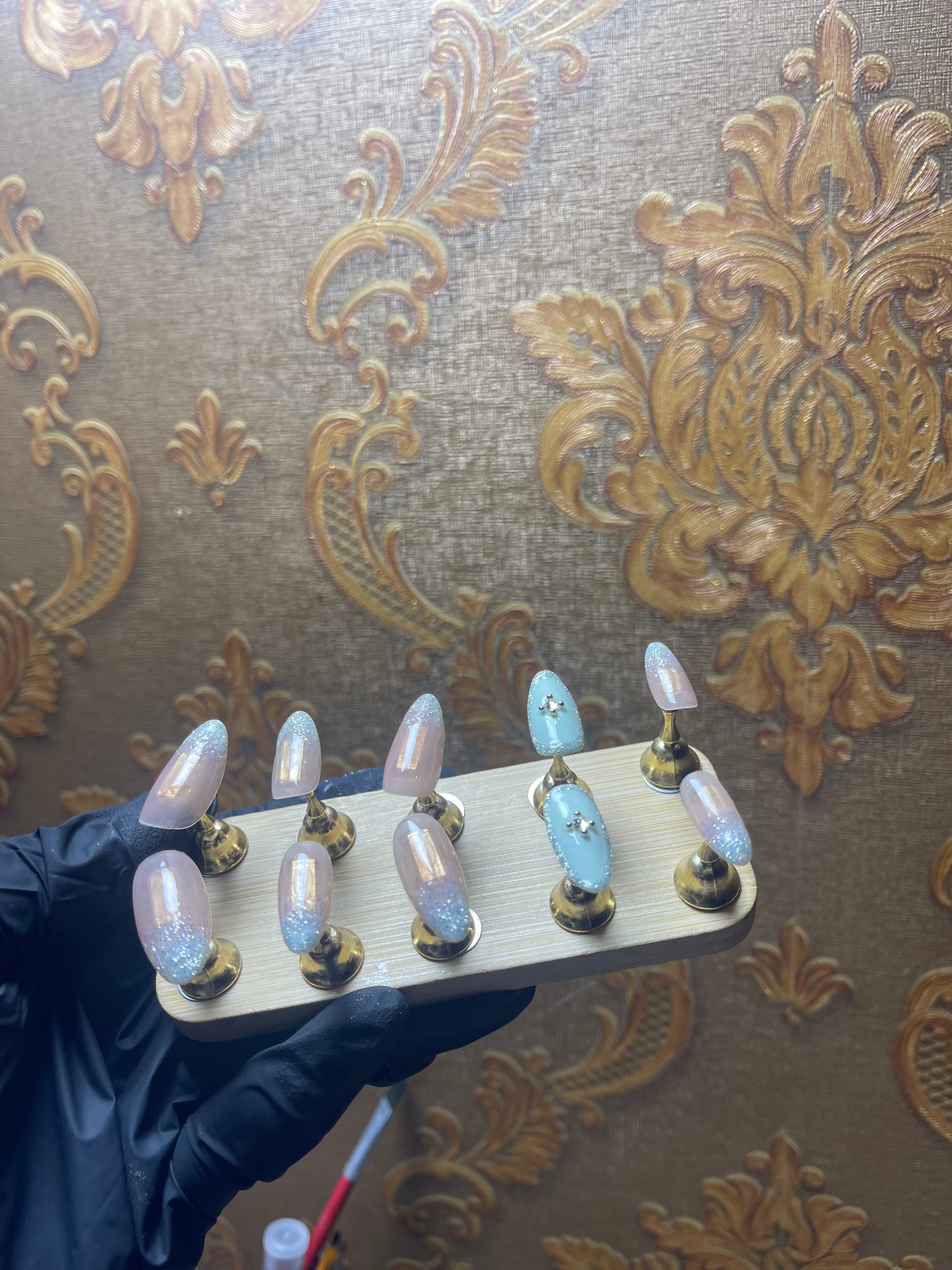 Ferozi Luxury - Almond Press On Nails