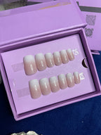 Nude Ombre - Square Press On Nails