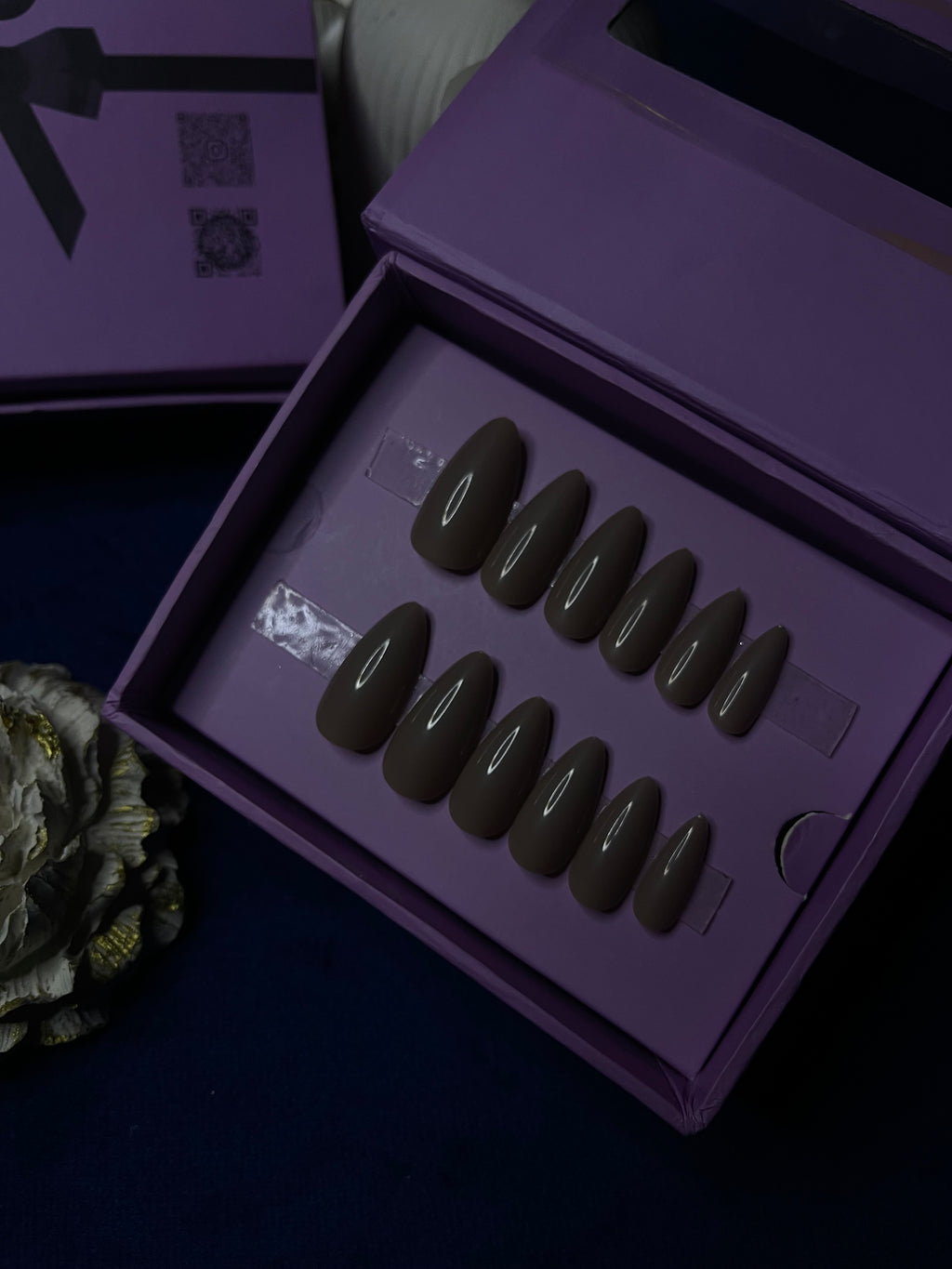 Nude- Medium Almond Press On Nails