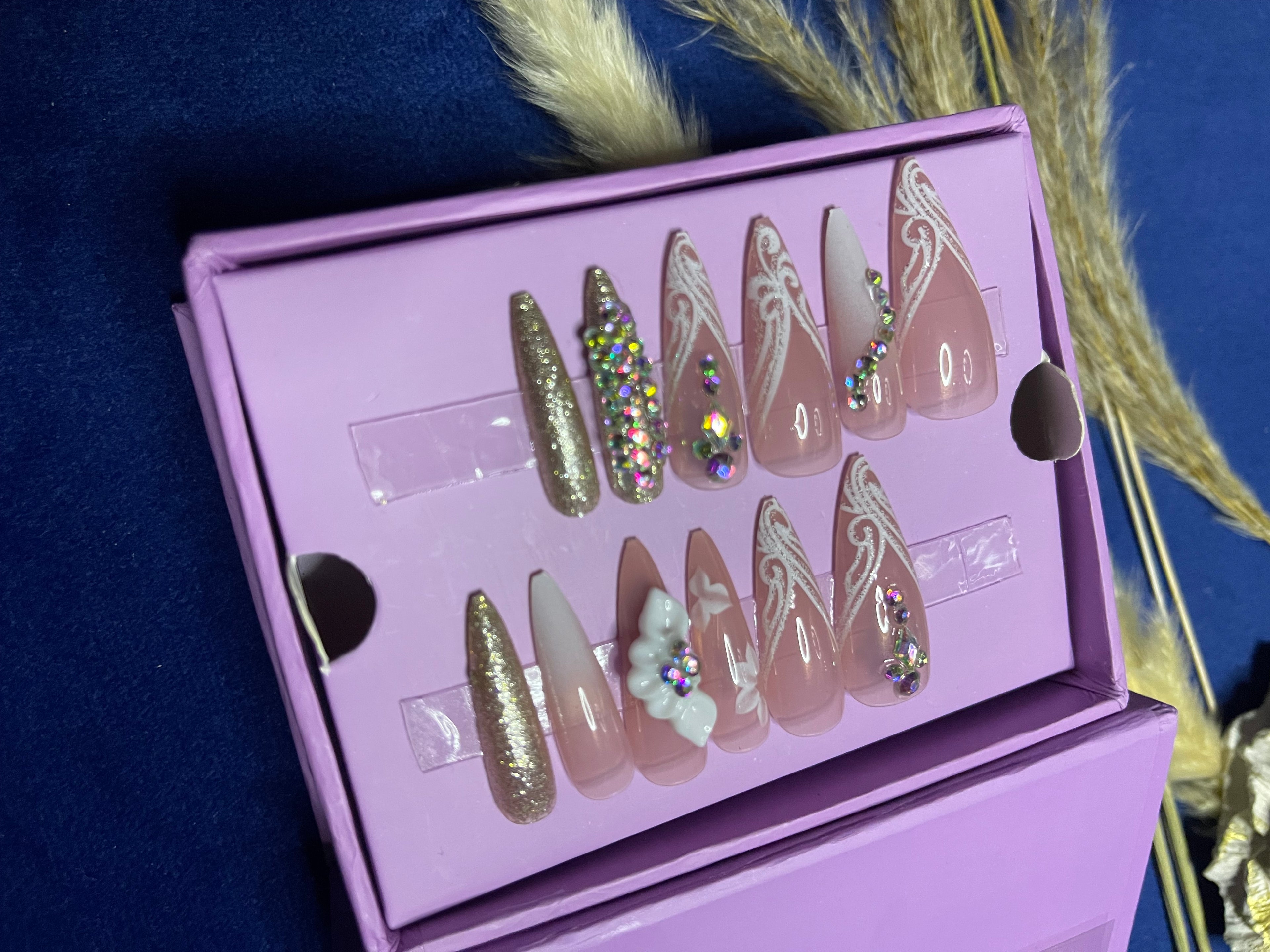 Stiletto Luxury- Long Stiletto Press Ons