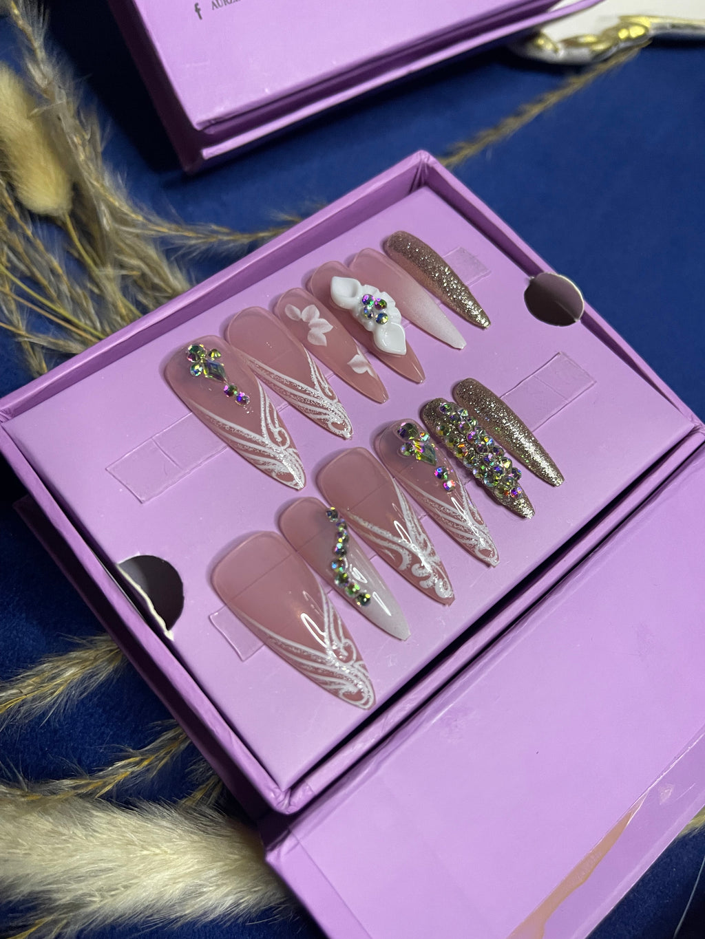 Stiletto Luxury- Long Stiletto Press Ons