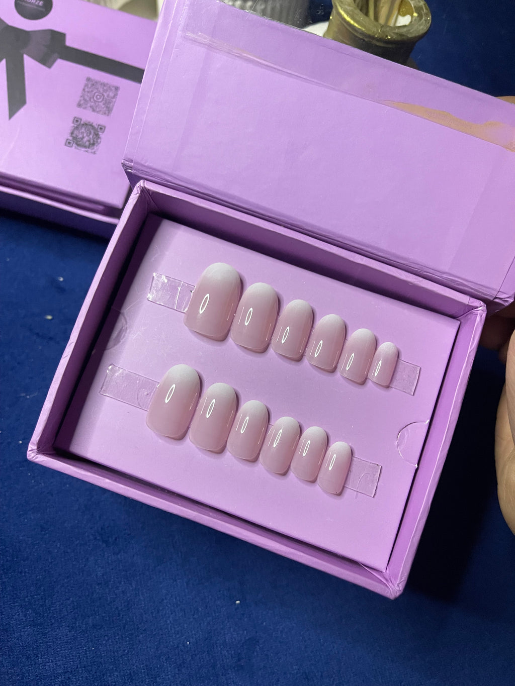 Ombre - Oval Press Ons