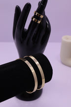 Sleek Wrist Series 0105 - AZ Golden Bangle