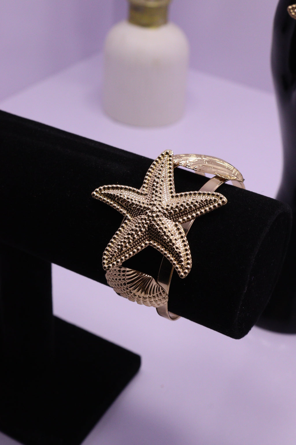 Sleek Wrist Series 0106 - AZ Golden Bangle & Ring Set