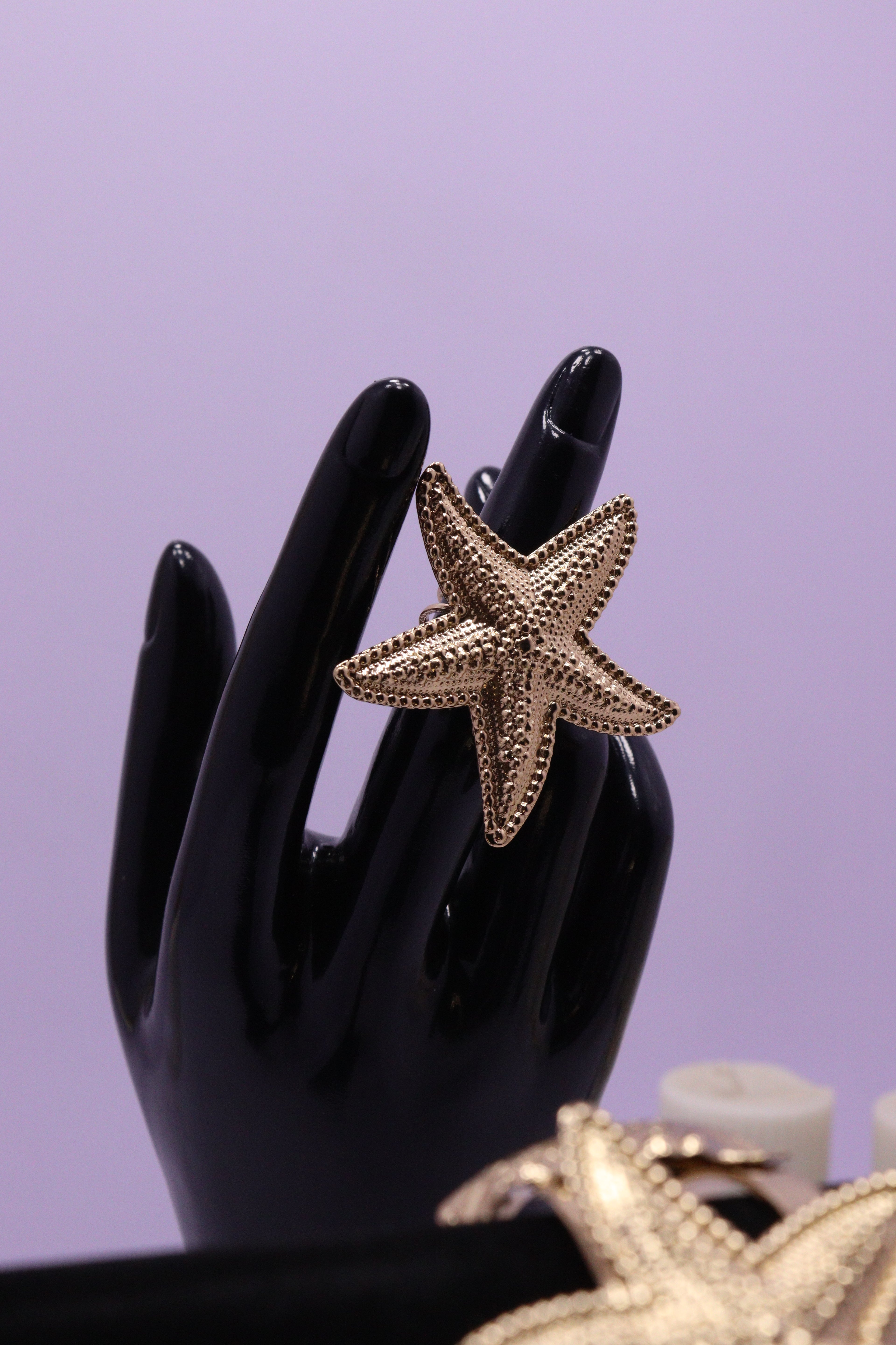 Sleek Wrist Series 0106 - AZ Golden Bangle & Ring Set