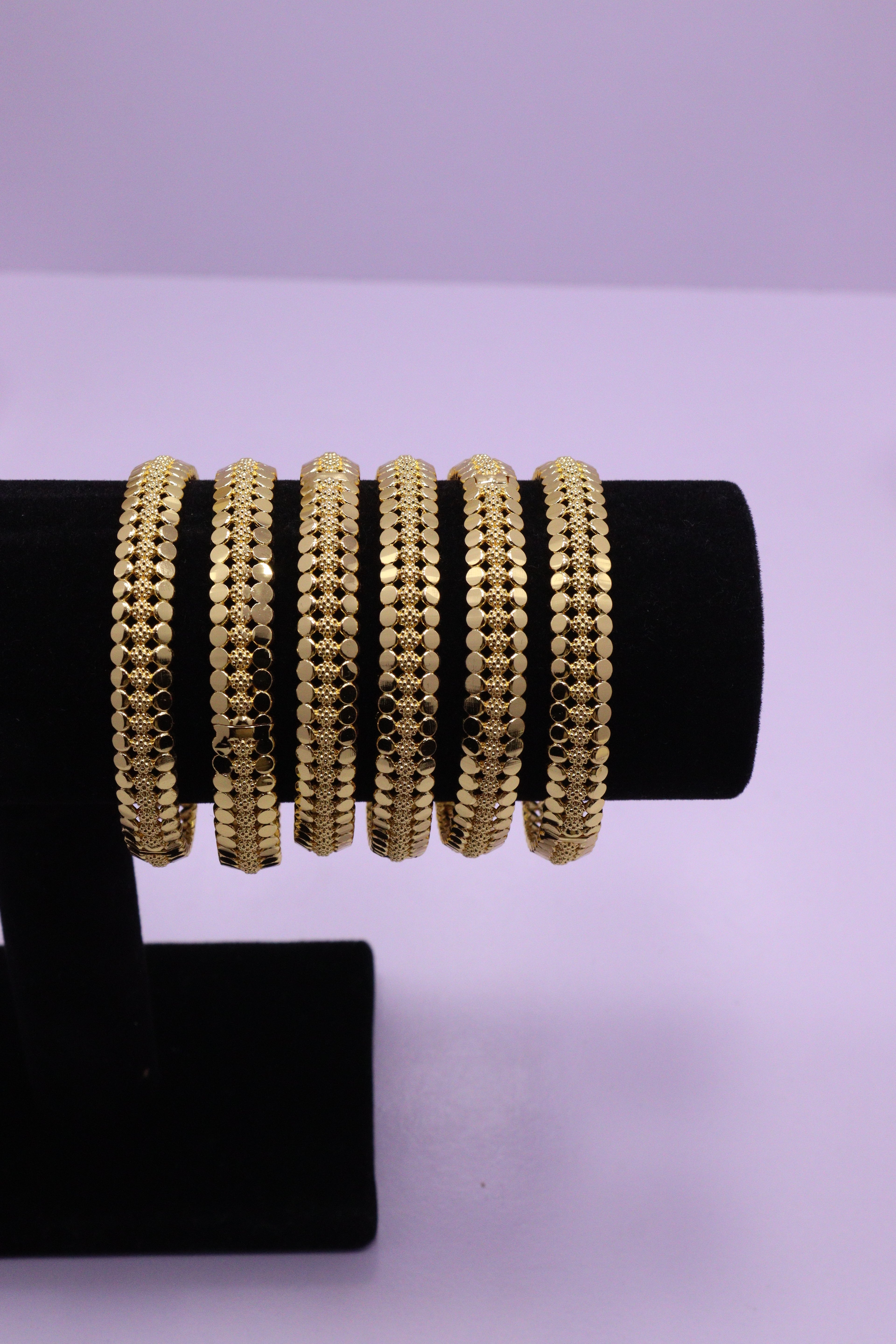 Sleek Wrist Series 0108- AZ Golden Bangle