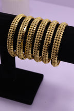 Sleek Wrist Series 0108- AZ Golden Bangle