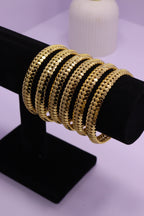 Sleek Wrist Series 0108- AZ Golden Bangle