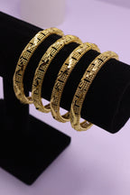 Sleek Wrist Series 0109 - AZ Golden Bangle