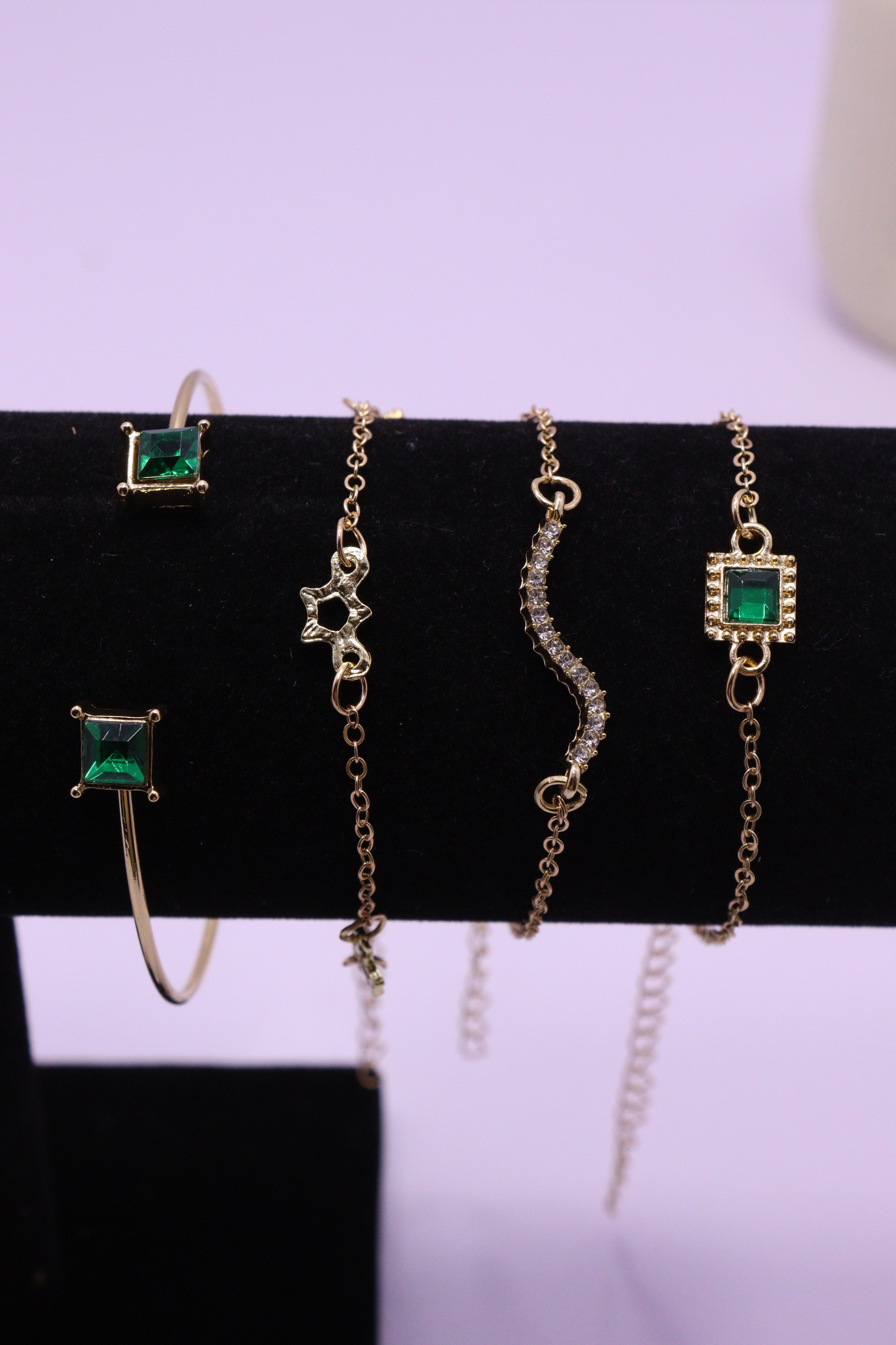 Sleek Wrist Series 0114 - AZ Golden Bangle