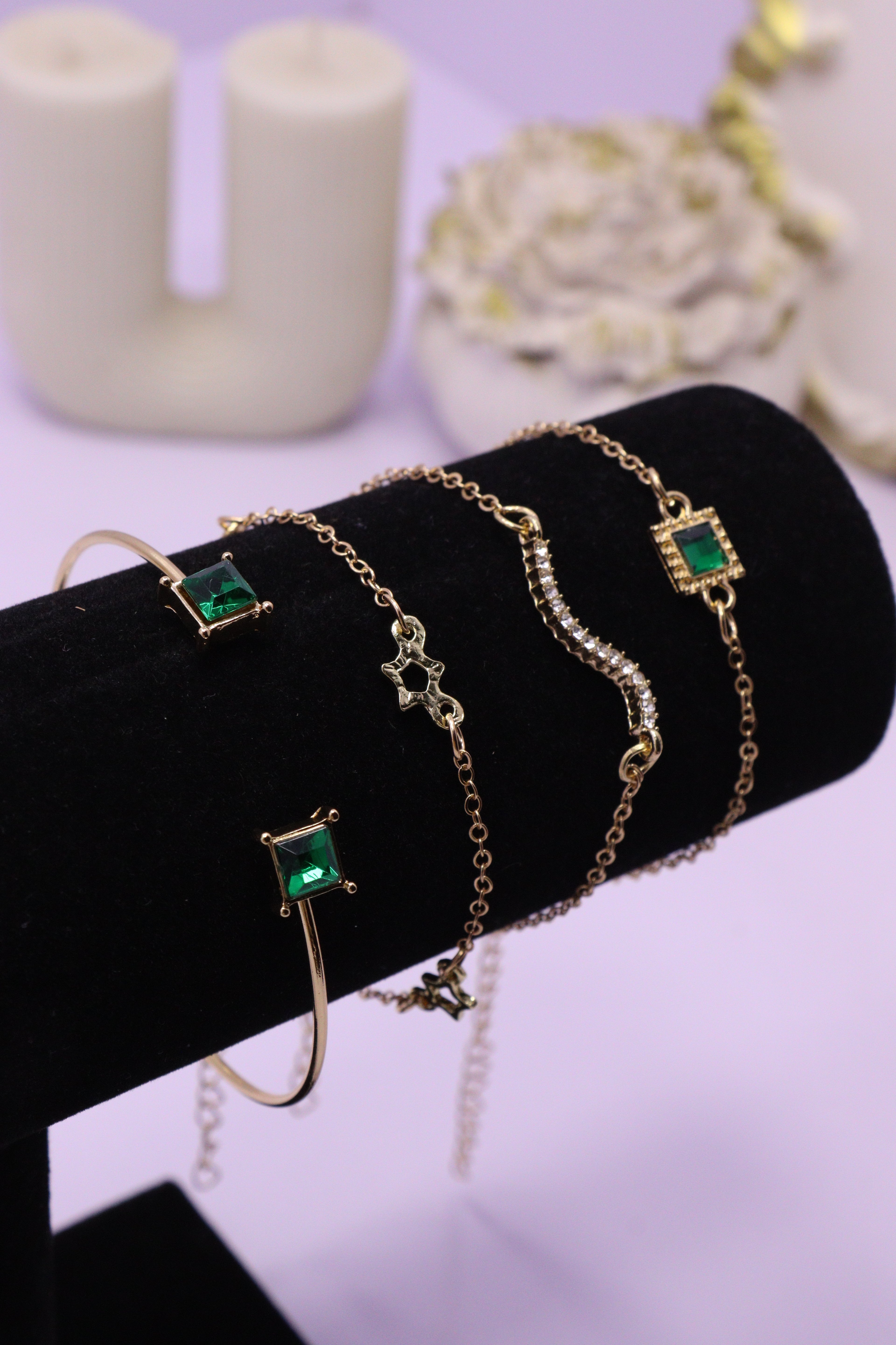 Sleek Wrist Series 0114 - AZ Golden Bangle