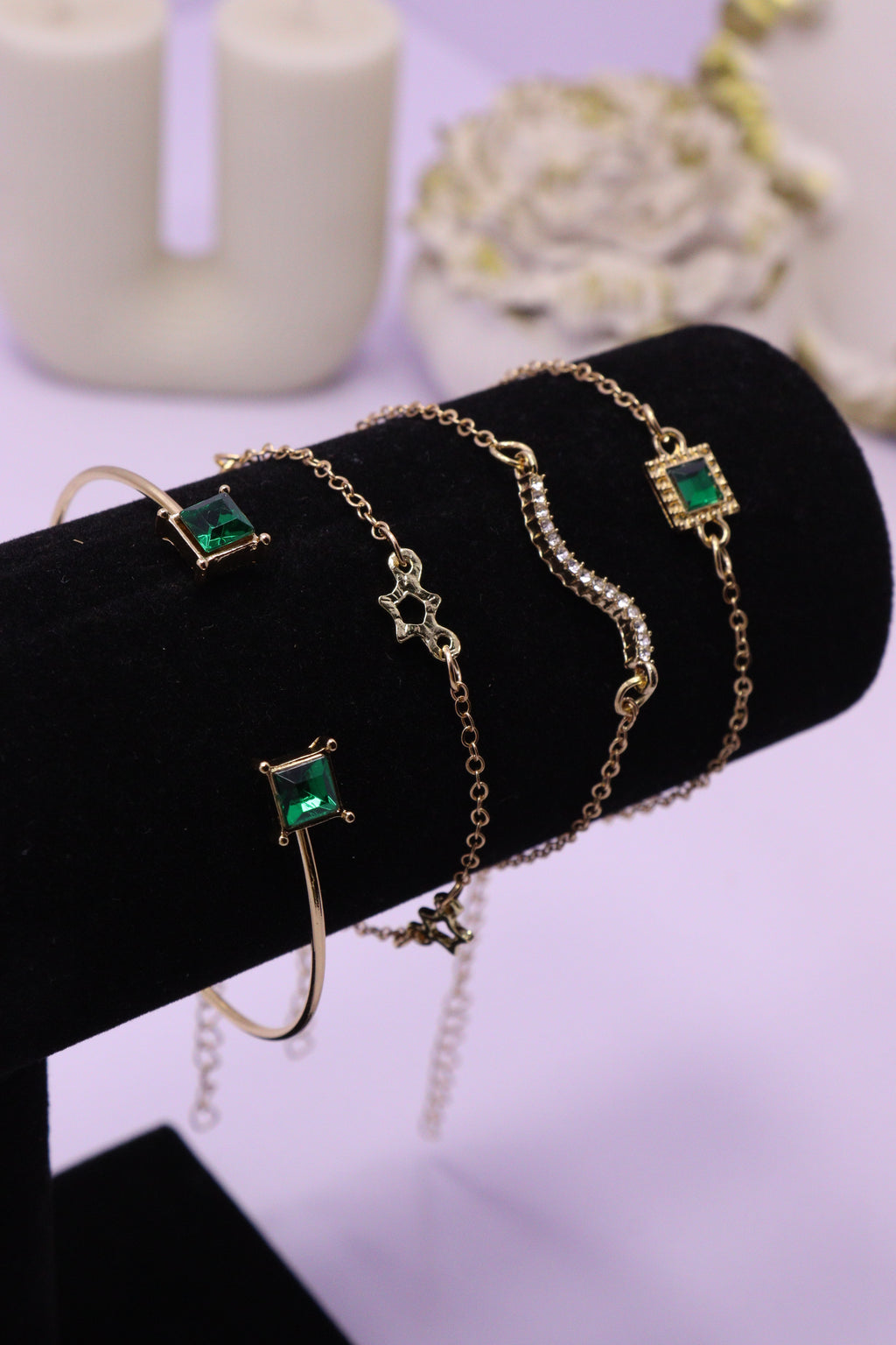 Sleek Wrist Series 0114 - AZ Golden Bangle