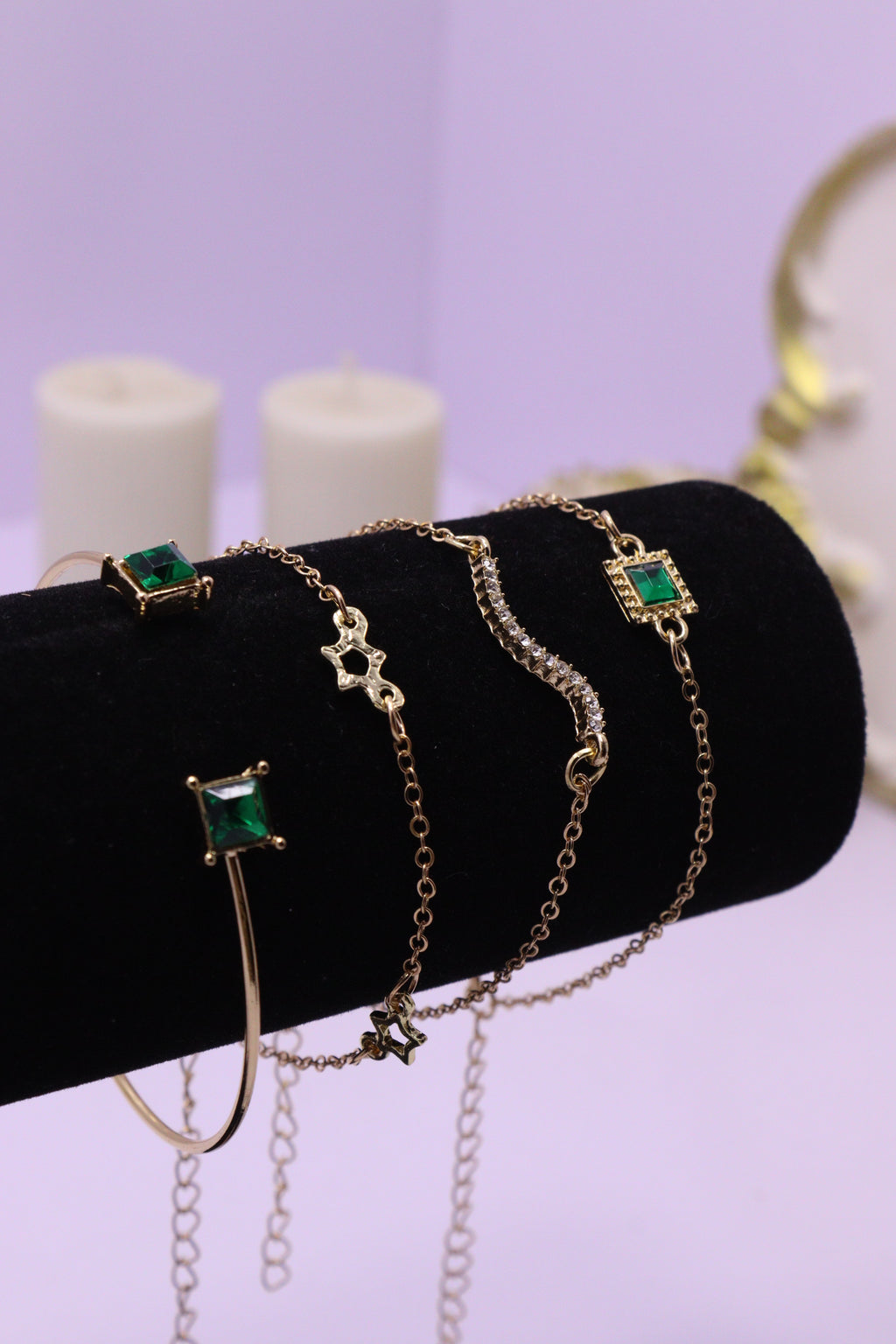 Sleek Wrist Series 0114 - AZ Golden Bangle