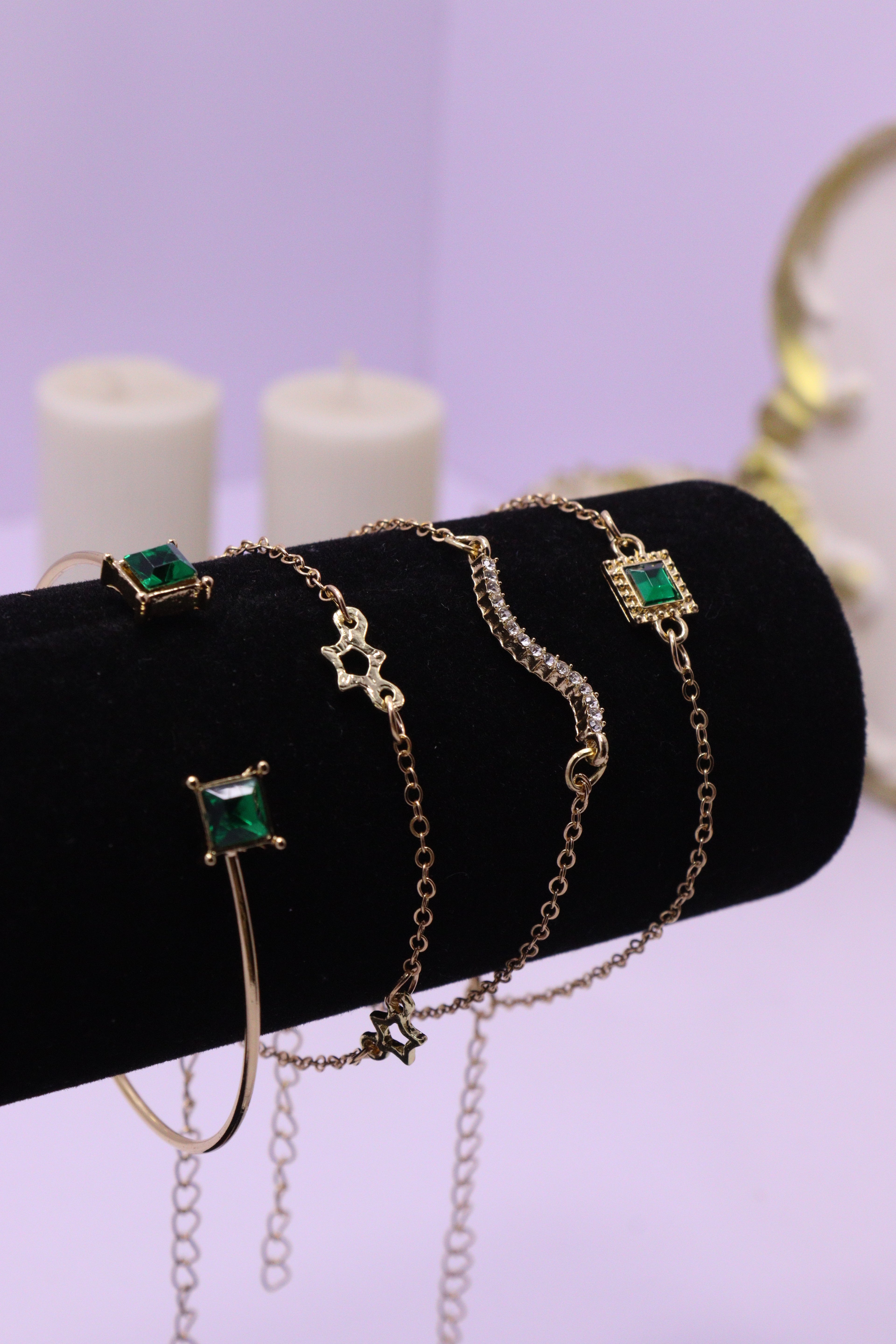 Sleek Wrist Series 0114 - AZ Golden Bangle