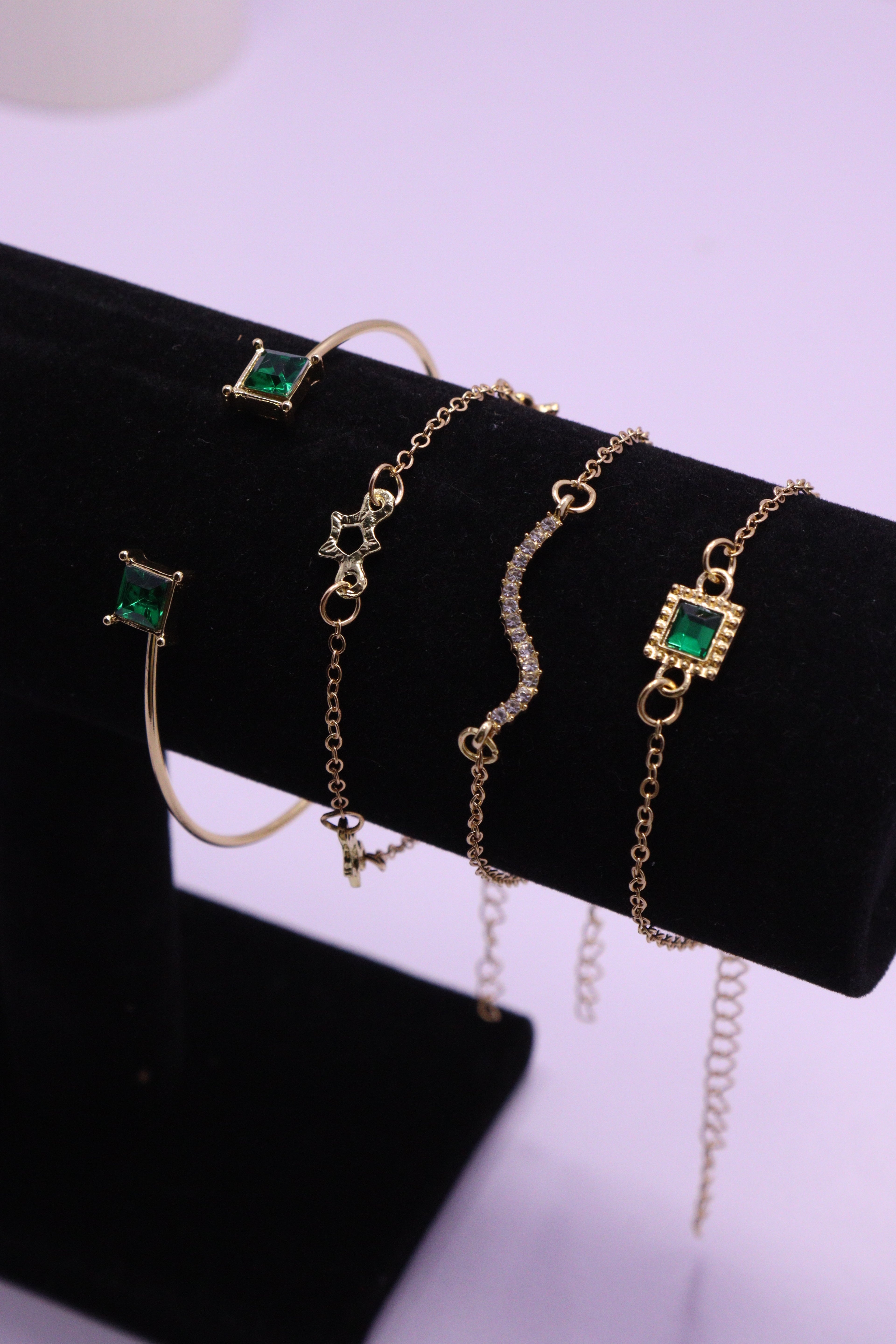 Sleek Wrist Series 0114 - AZ Golden Bangle