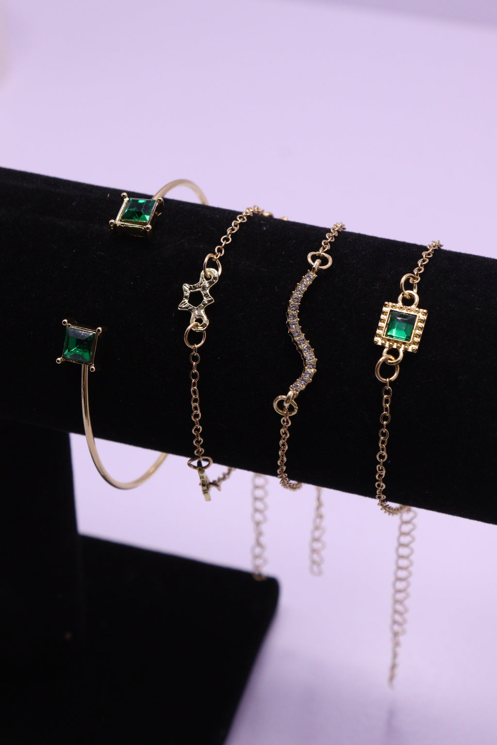 Sleek Wrist Series 0114 - AZ Golden Bangle