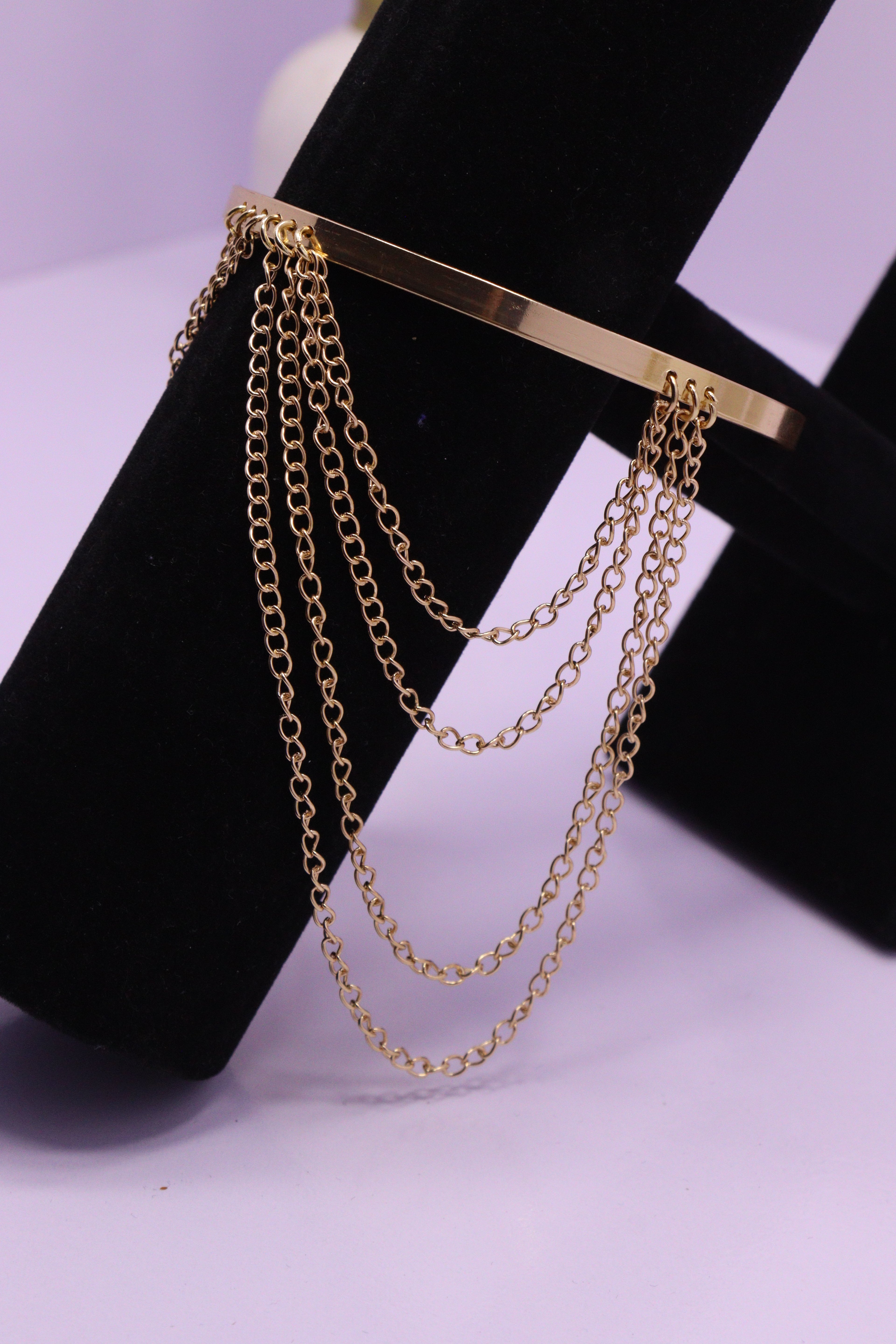 Royal Embrace Series 0001 - AZ Golden Arm Cuff