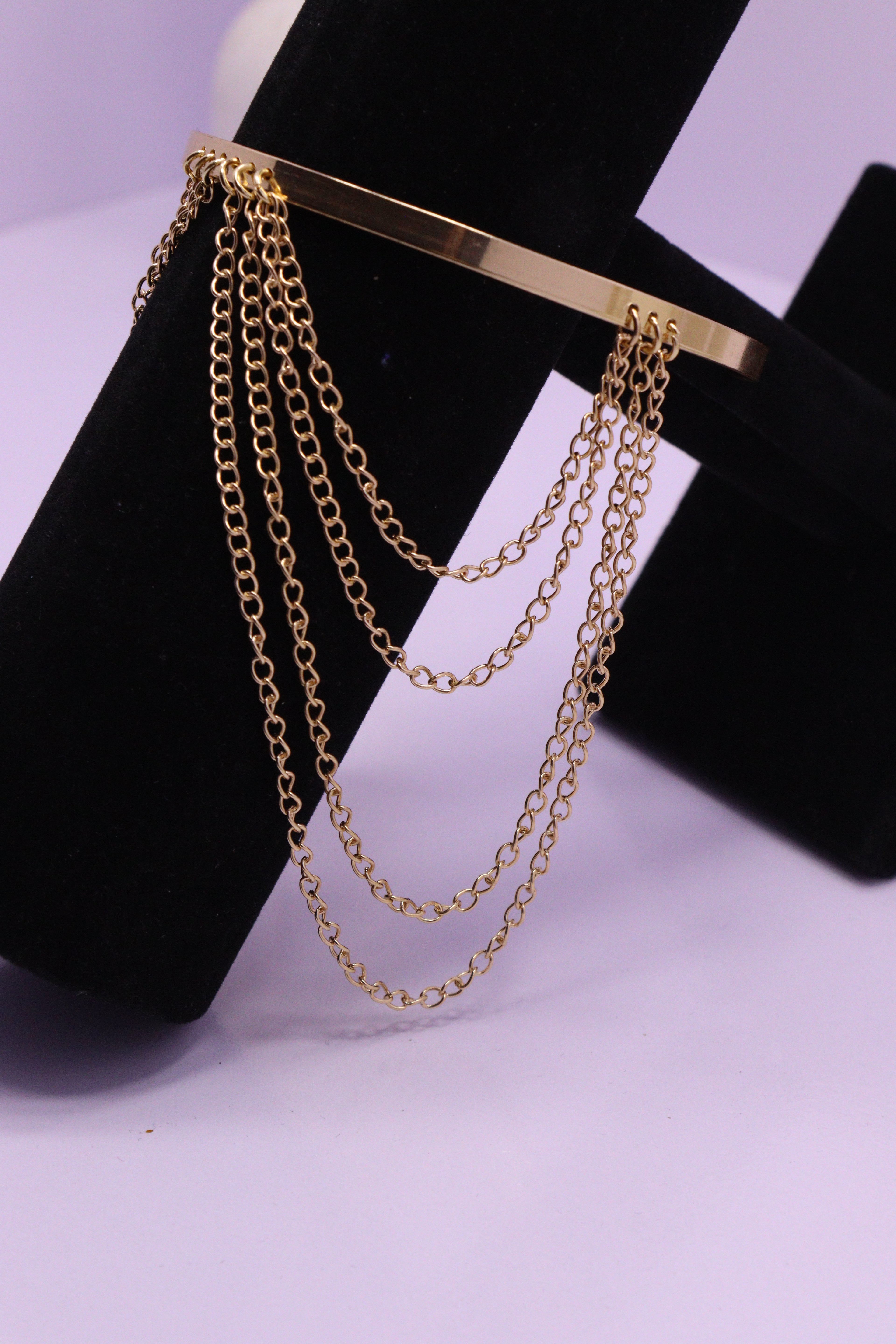 Royal Embrace Series 0001 - AZ Golden Arm Cuff