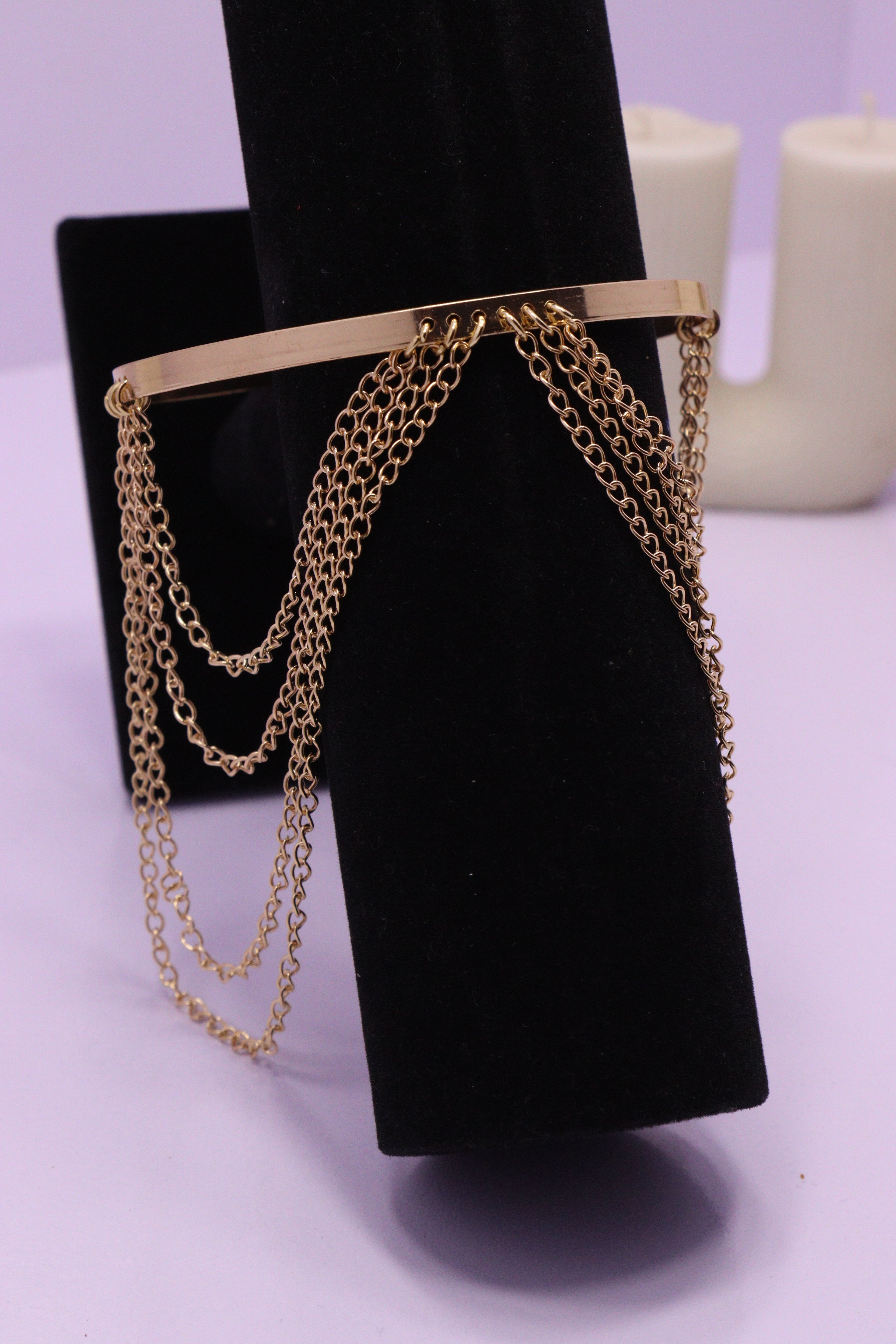 Royal Embrace Series 0001 - AZ Golden Arm Cuff