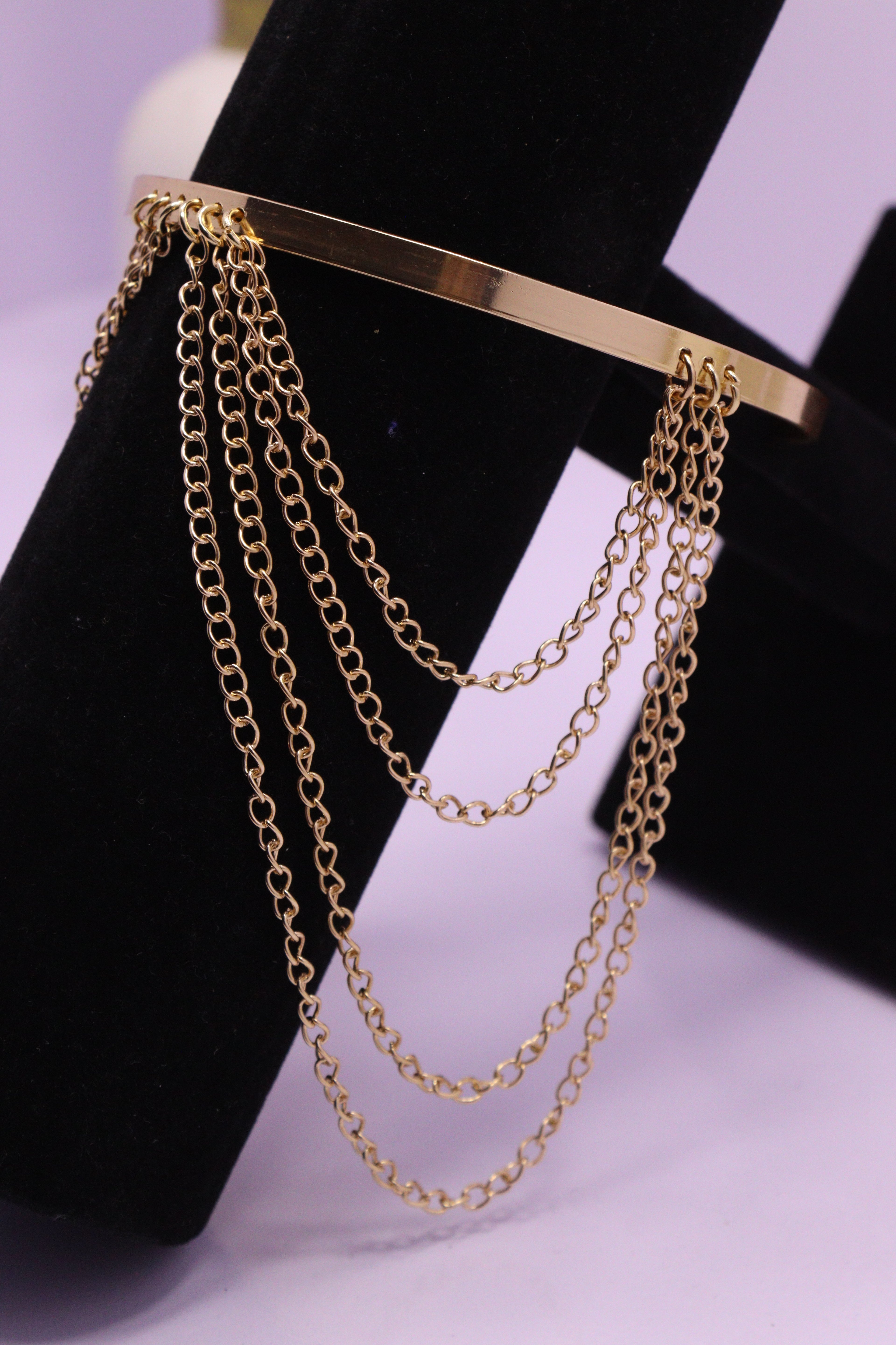 Royal Embrace Series 0001 - AZ Golden Arm Cuff