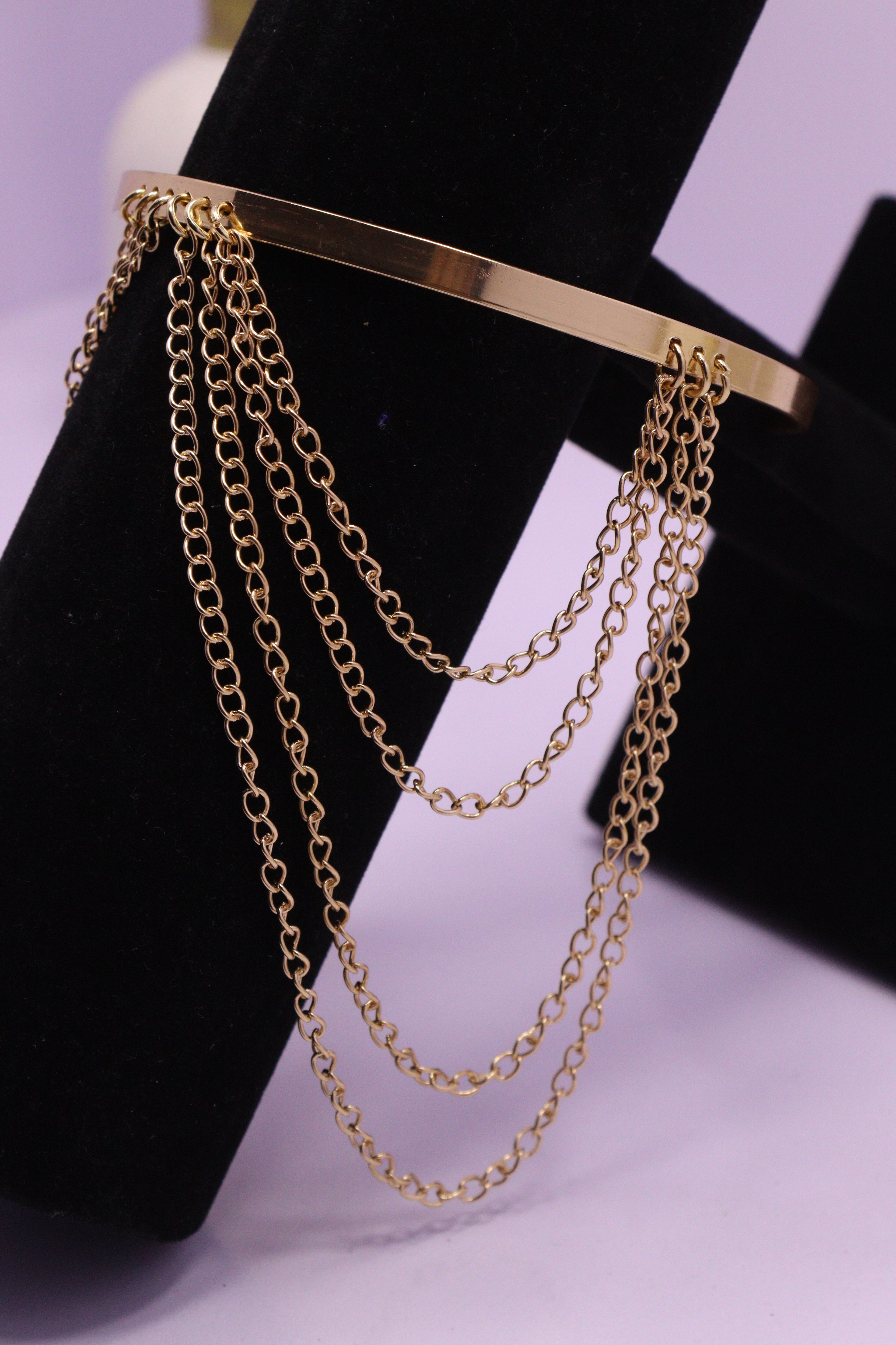 Royal Embrace Series 0001 - AZ Golden Arm Cuff