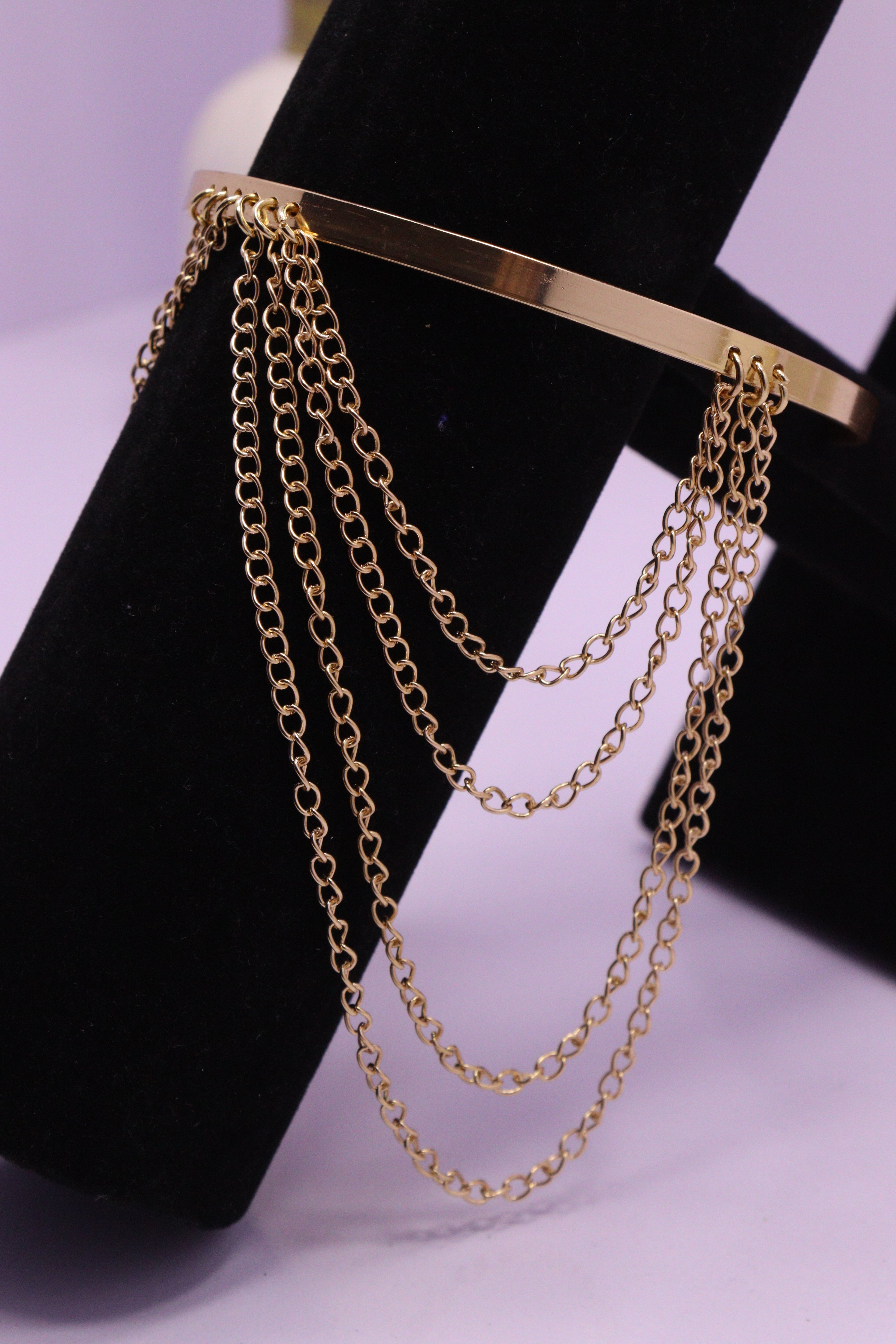 Royal Embrace Series 0001 - AZ Golden Arm Cuff