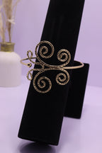 Royal Embrace Series 0004 - AZ Golden Arm Cuff