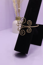 Royal Embrace Series 0004 - AZ Golden Arm Cuff