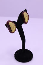 Bold Glow Series 0210 - AZ Golden Ear ring