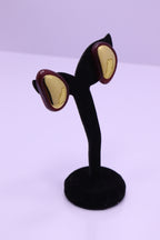 Bold Glow Series 0210 - AZ Golden Ear ring