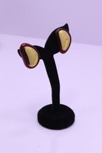 Bold Glow Series 0210 - AZ Golden Ear ring