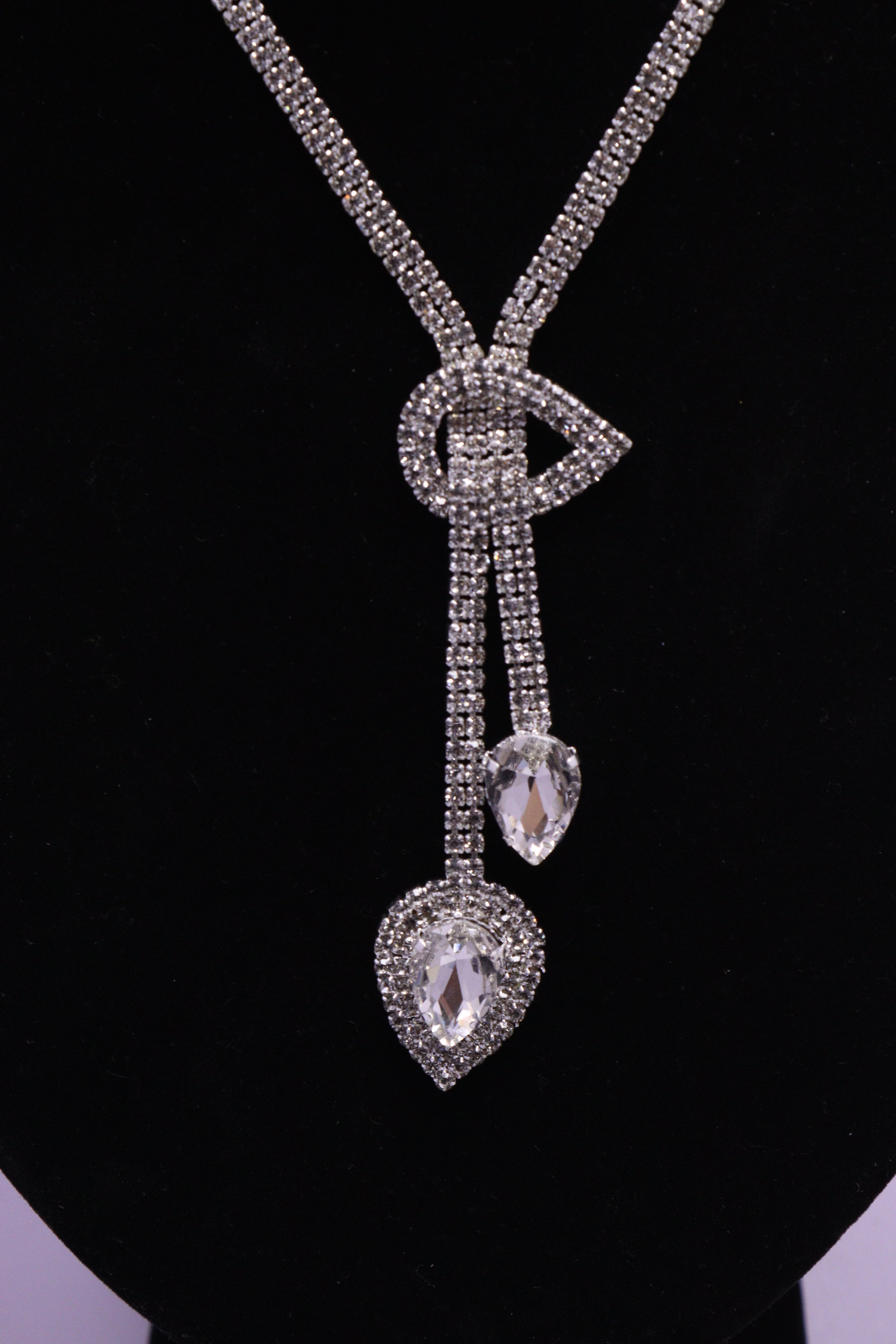 Diva Statement Sets Series 0003 - AZ Silver Bridal Set