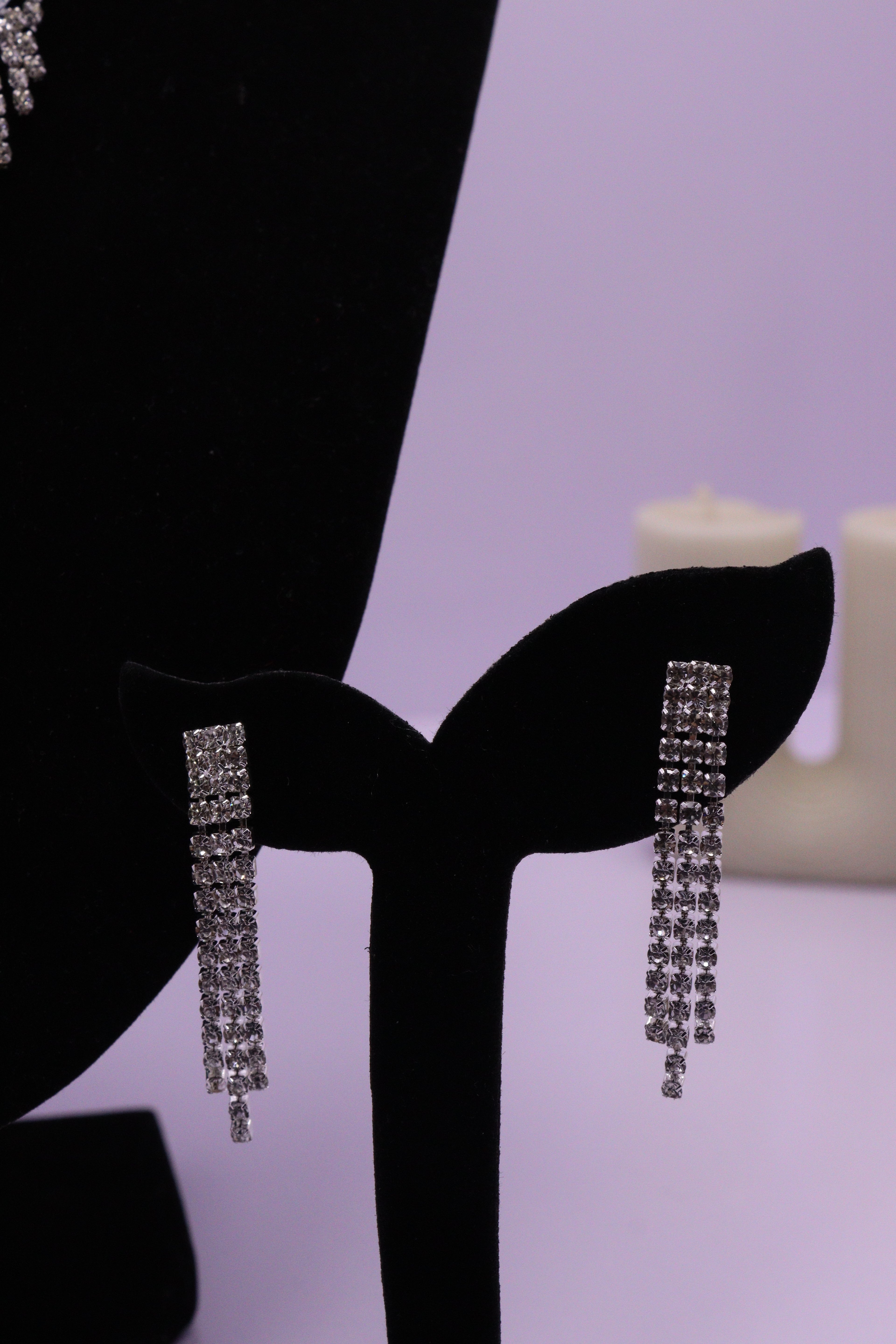 Diva Statement Sets Series 0004 - AZ Silver Bridal Set