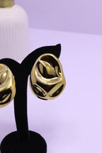 Bold Glow Series 0001 - AZ Golden Ear ring