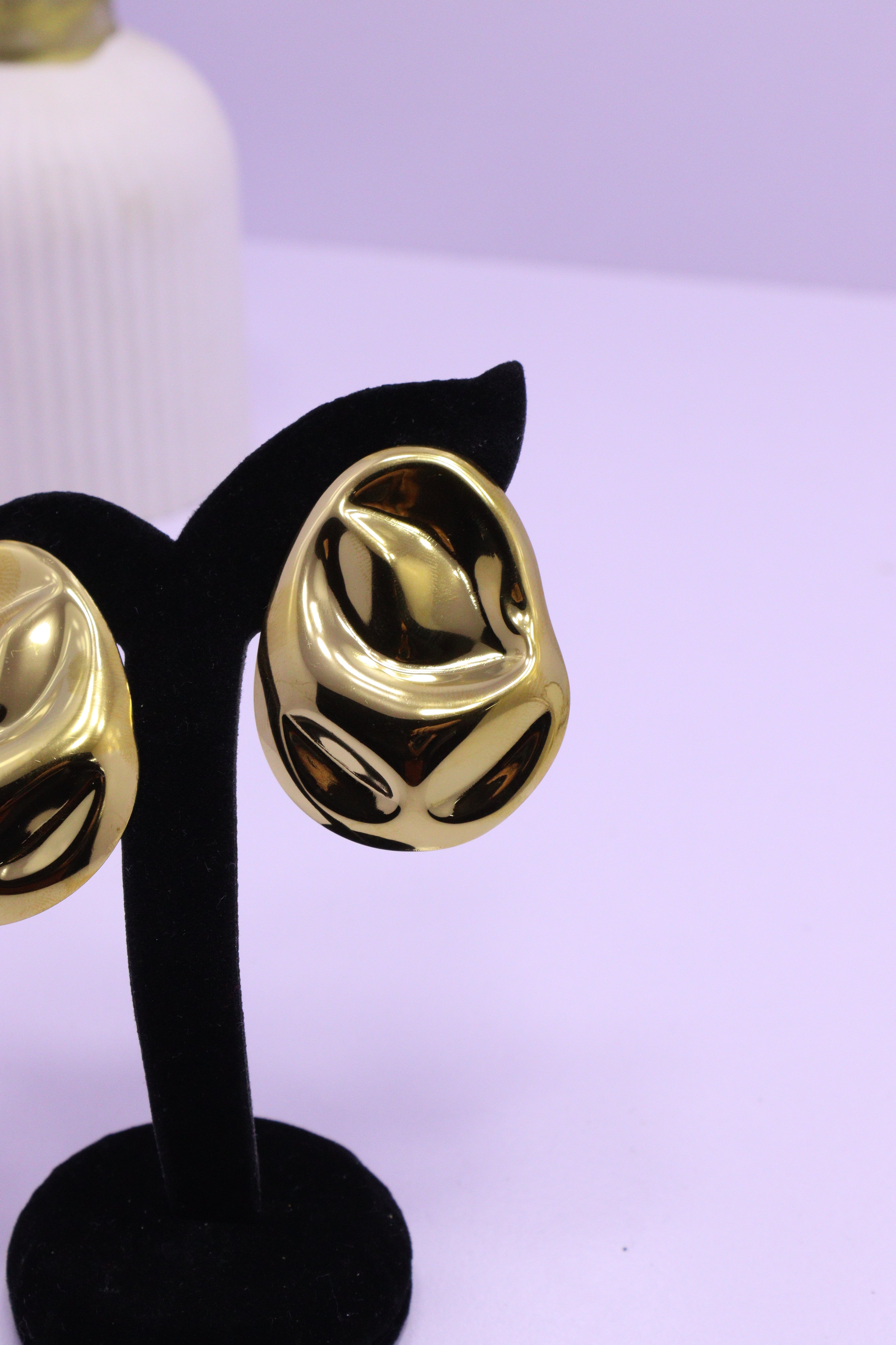 Bold Glow Series 0001 - AZ Golden Ear ring