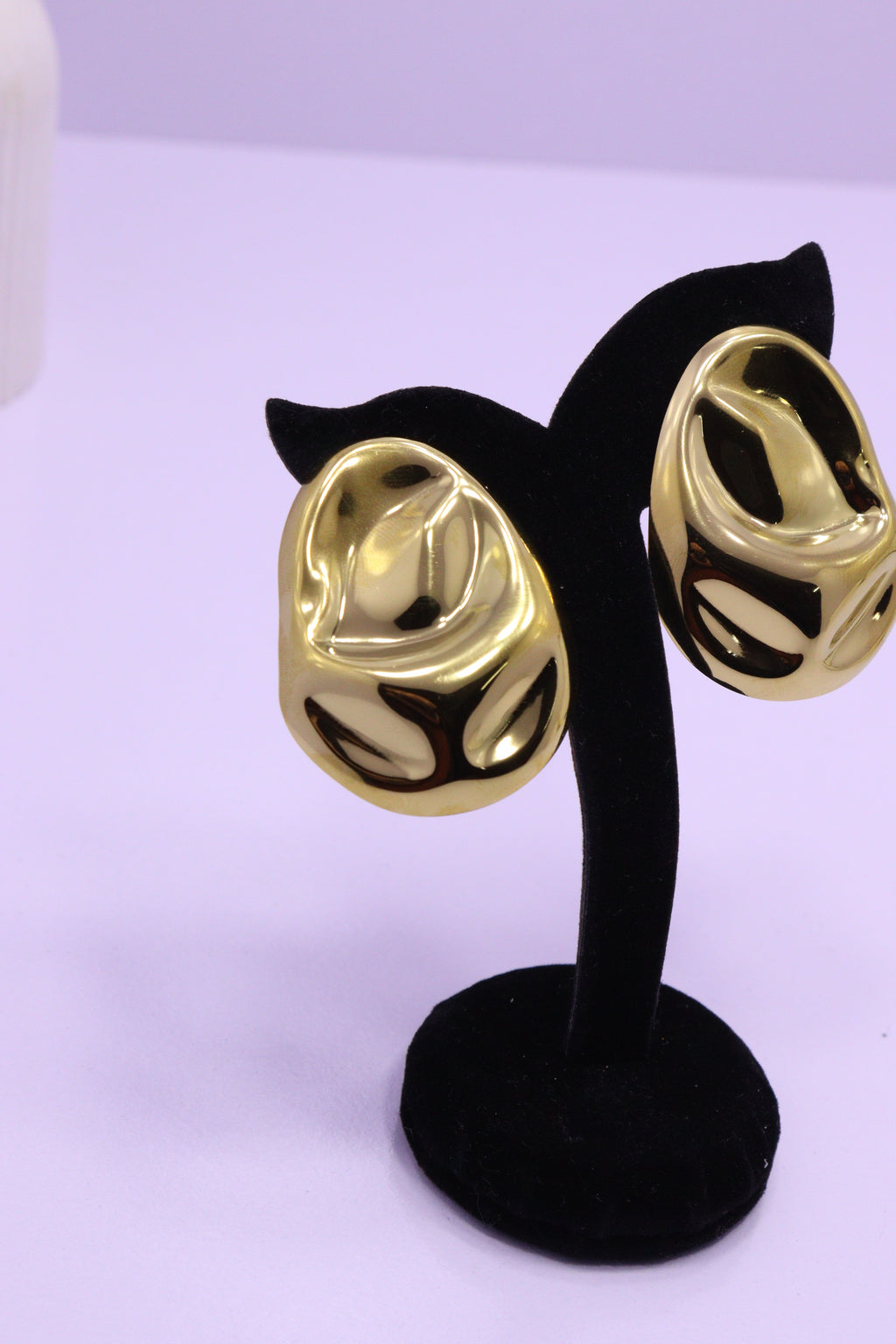 Bold Glow Series 0001 - AZ Golden Ear ring