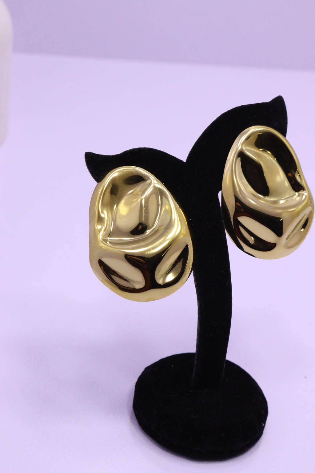 Bold Glow Series 0001 - AZ Golden Ear ring