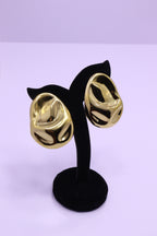 Bold Glow Series 0001 - AZ Golden Ear ring