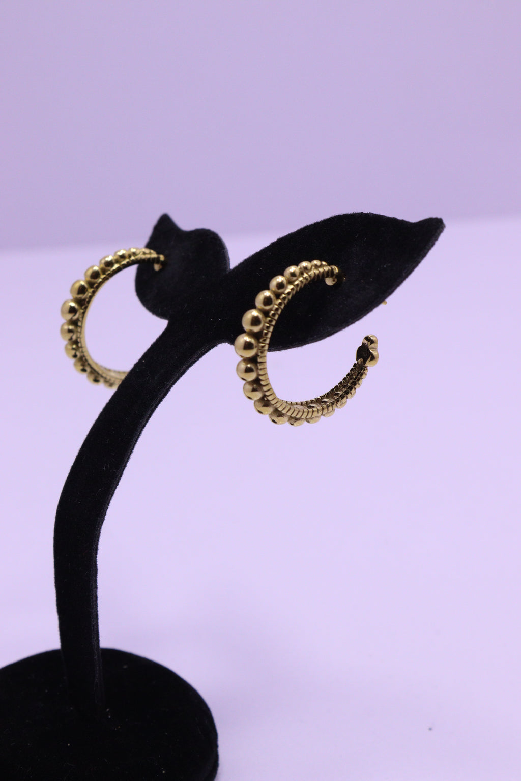 Bold Glow Series 0002 - AZ Golden Ear ring