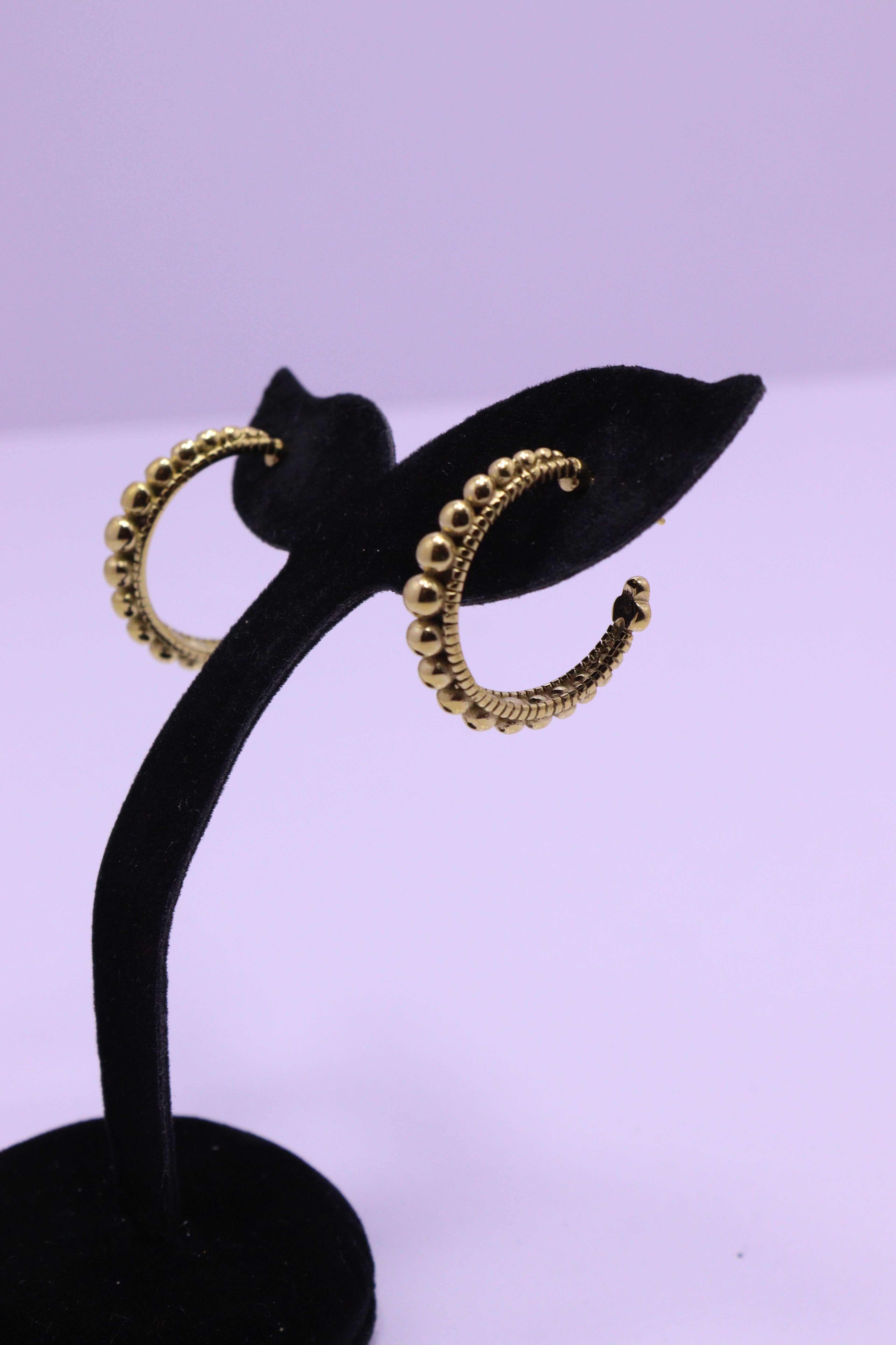 Bold Glow Series 0002 - AZ Golden Ear ring