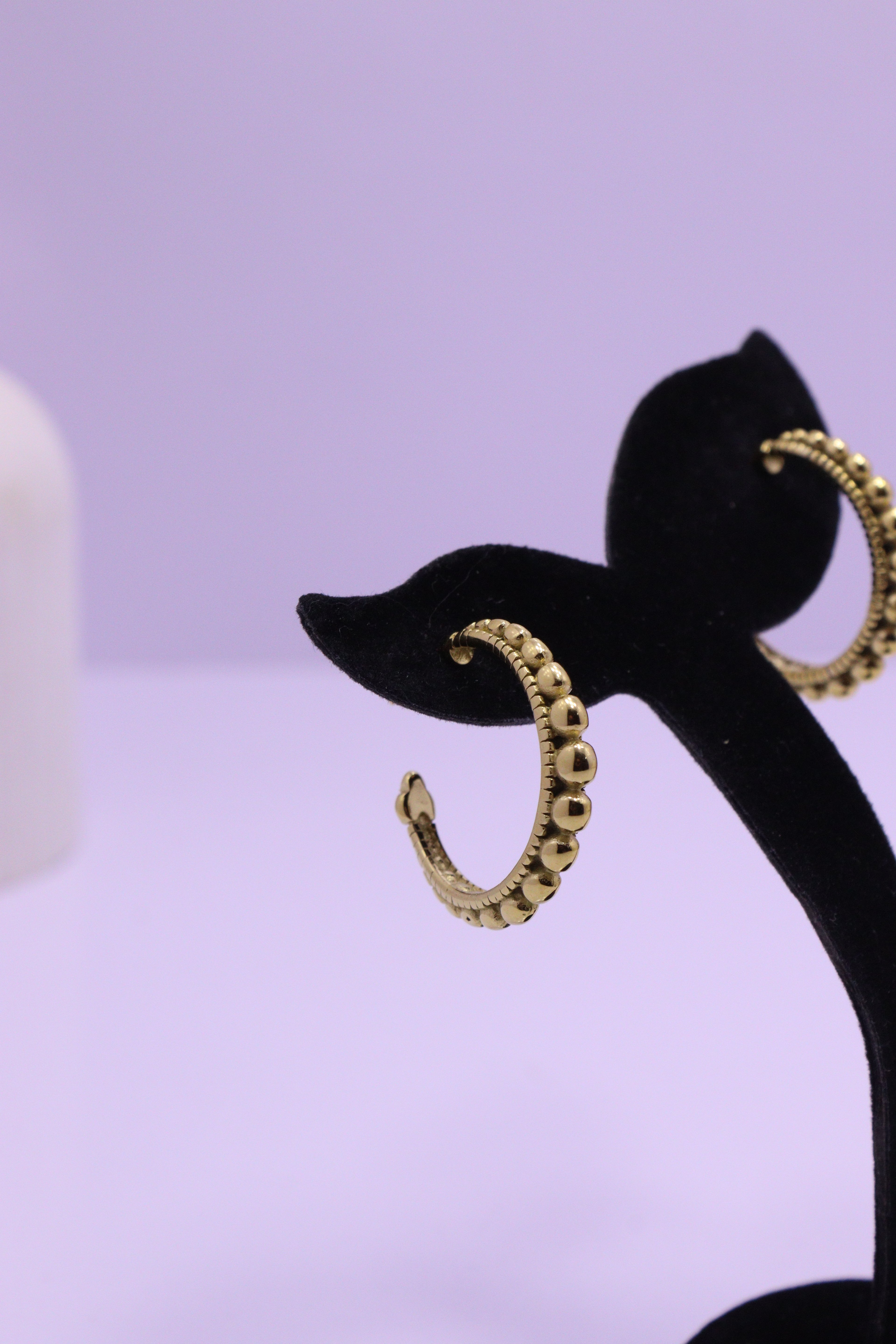 Bold Glow Series 0002 - AZ Golden Ear ring