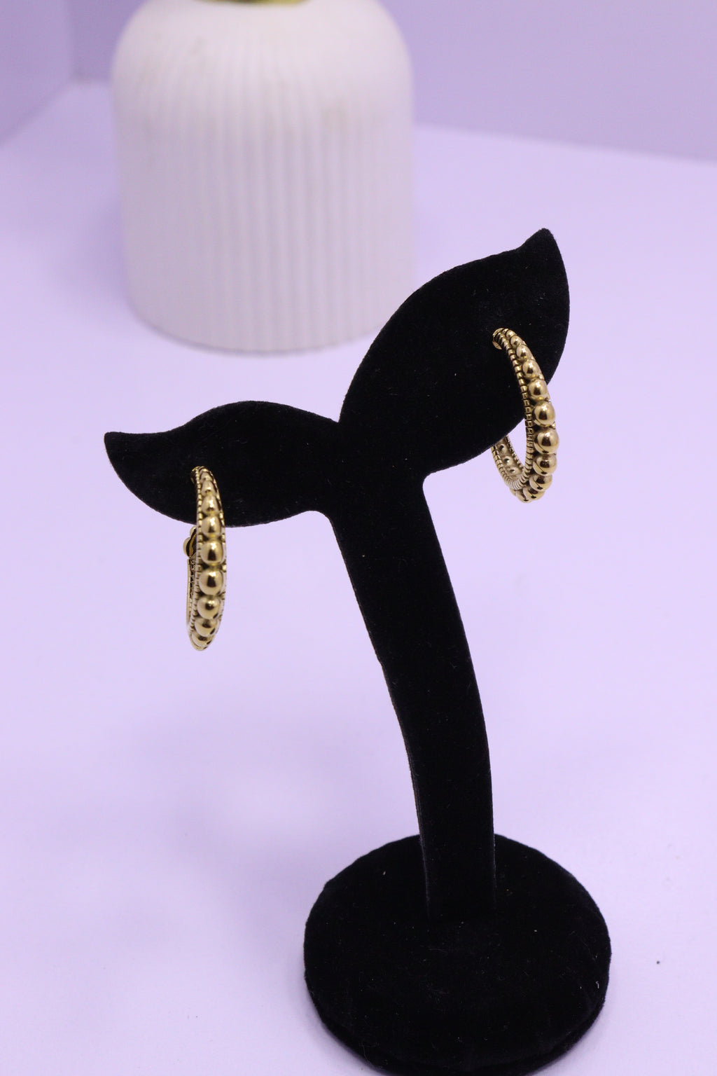 Bold Glow Series 0002 - AZ Golden Ear ring