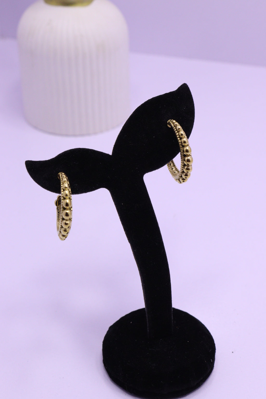 Bold Glow Series 0002 - AZ Golden Ear ring